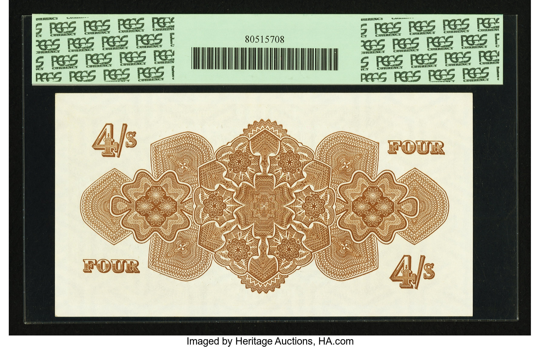 image for: Tonga  4 shillings(B109j)
