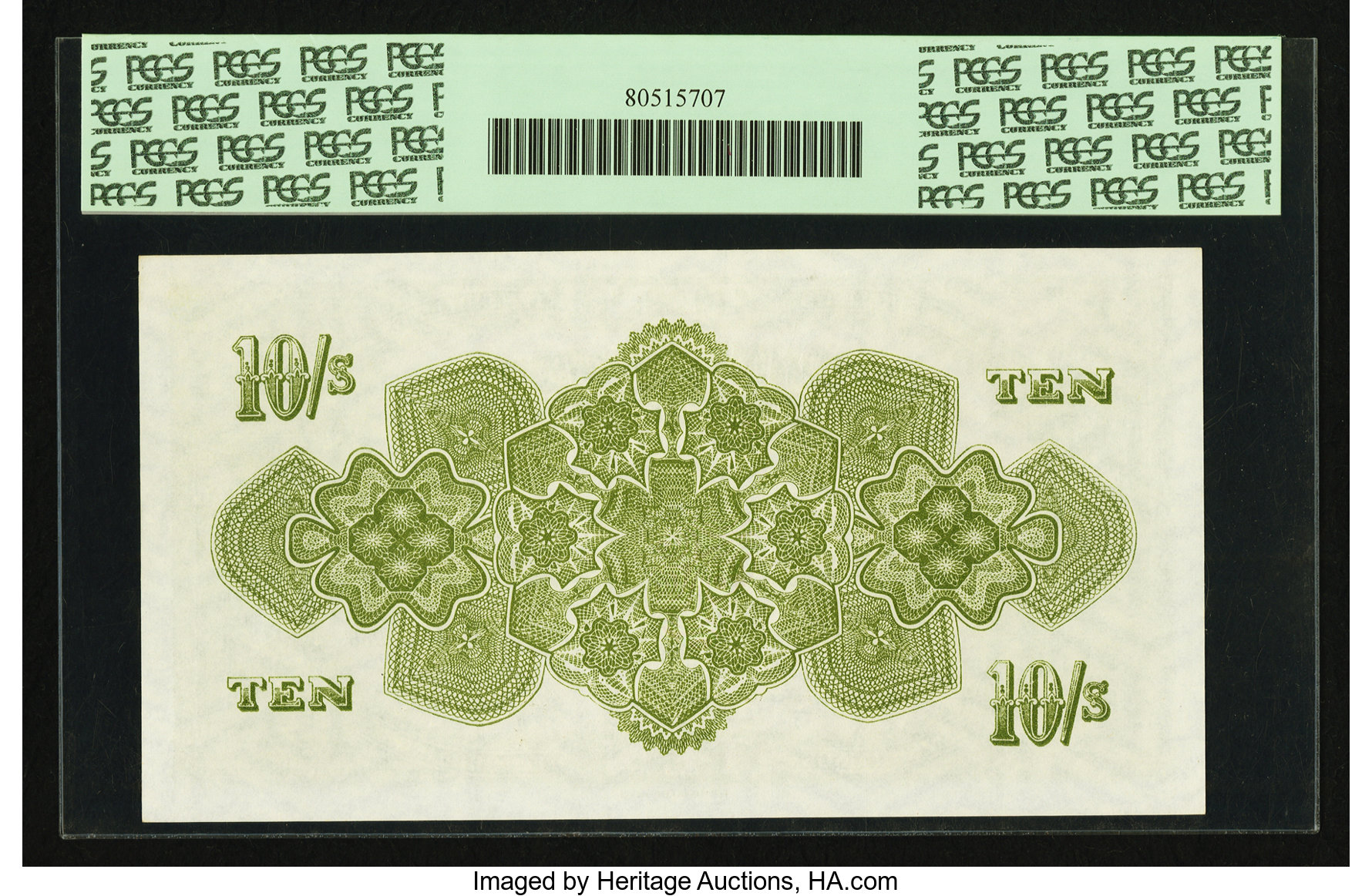 image for: Tonga  10 shillings(B110c)