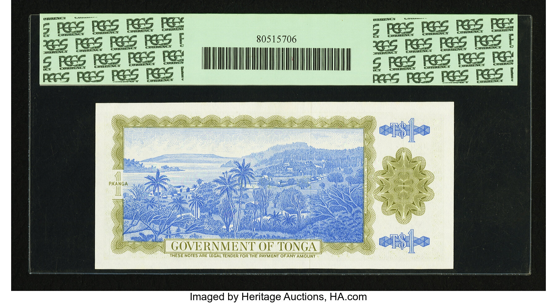 image for: Tonga  1 pa?anga(B114a)