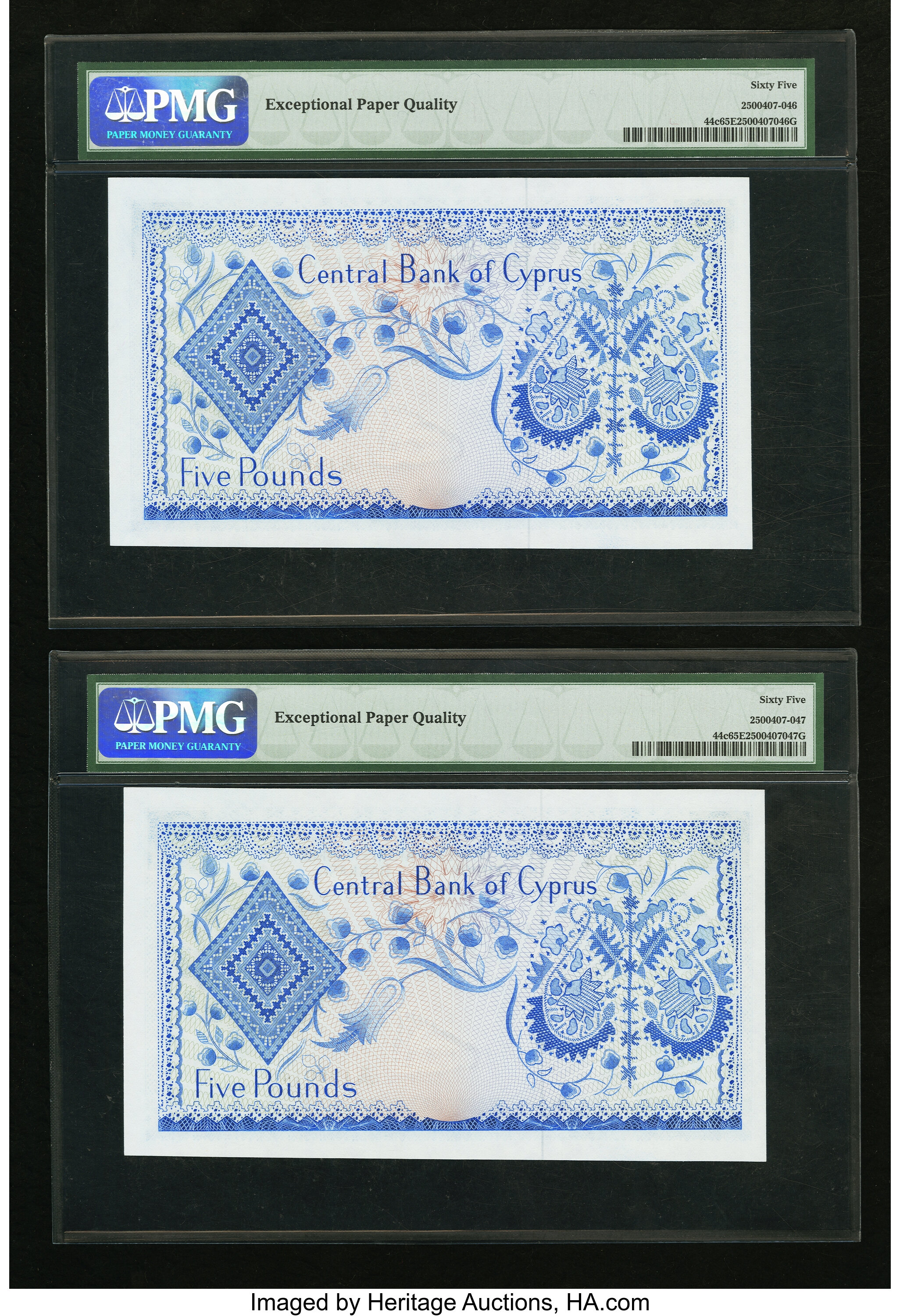 image for: Cyprus  5 pounds (B304f)