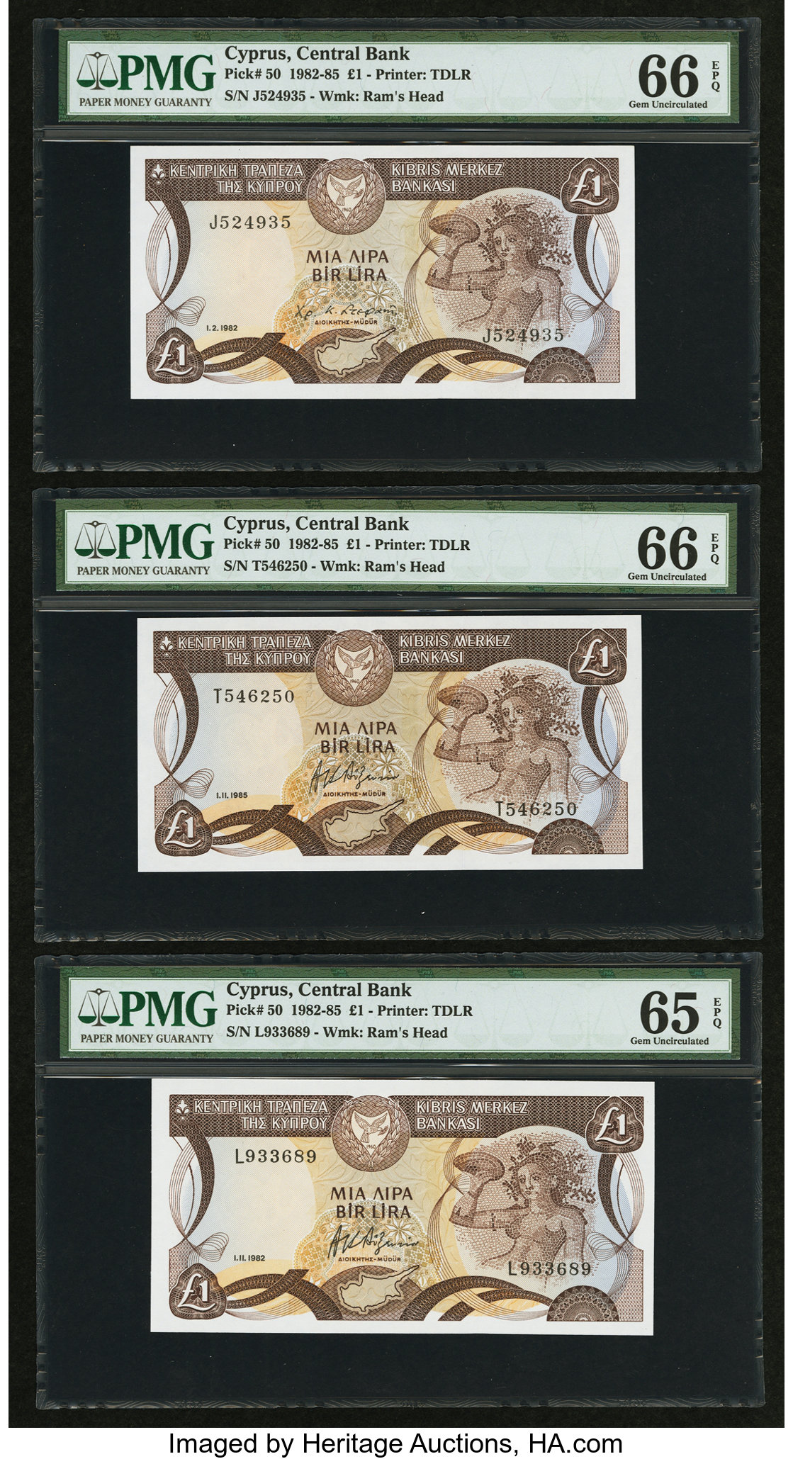 image for: Cyprus  1 pound (B310c)