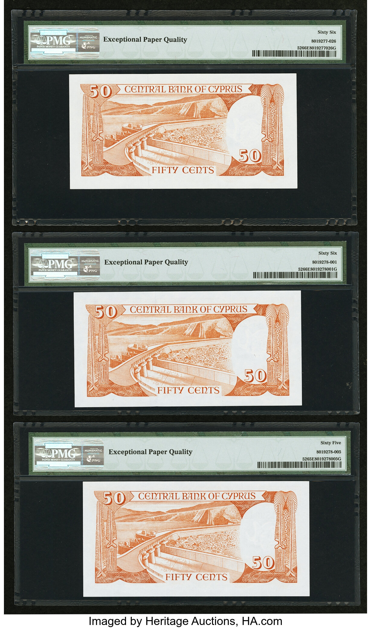 image for: Cyprus  50 cents (B311cs)