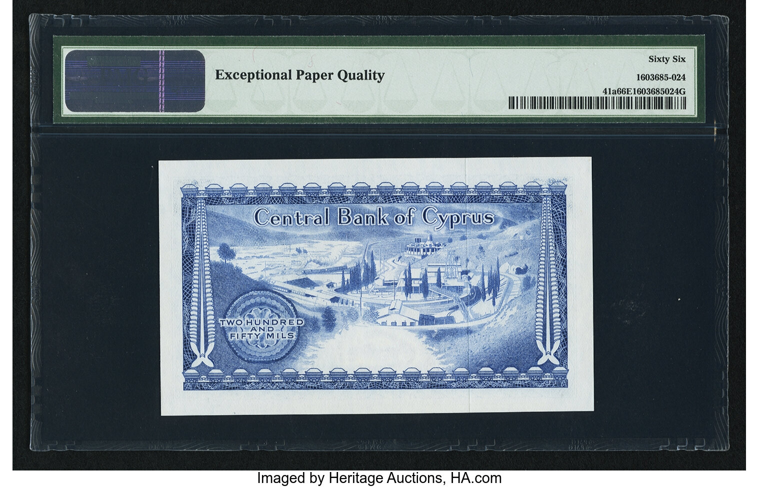 image for: Cyprus  250 mils (B301m)
