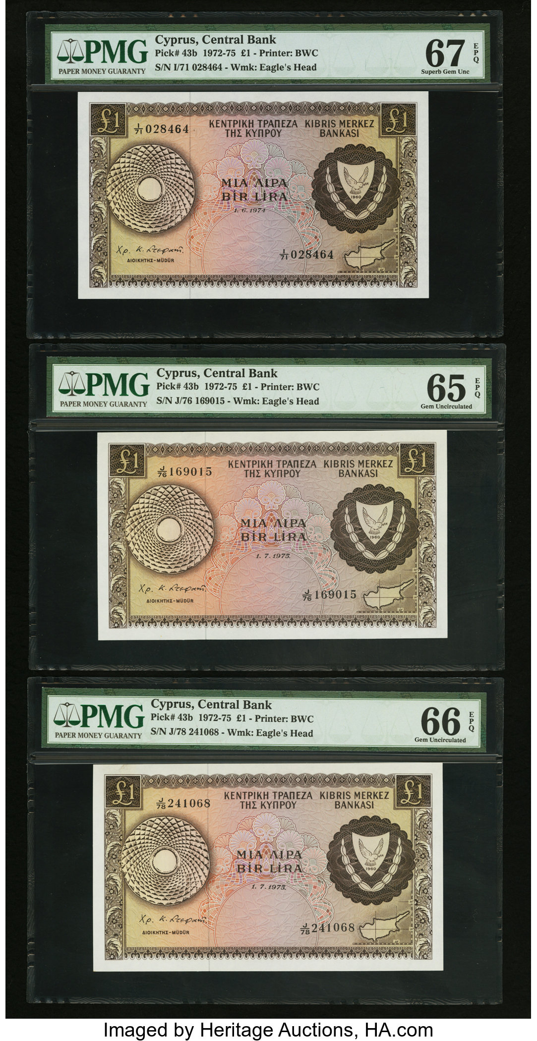 image for: Cyprus  1 pound (B303k)