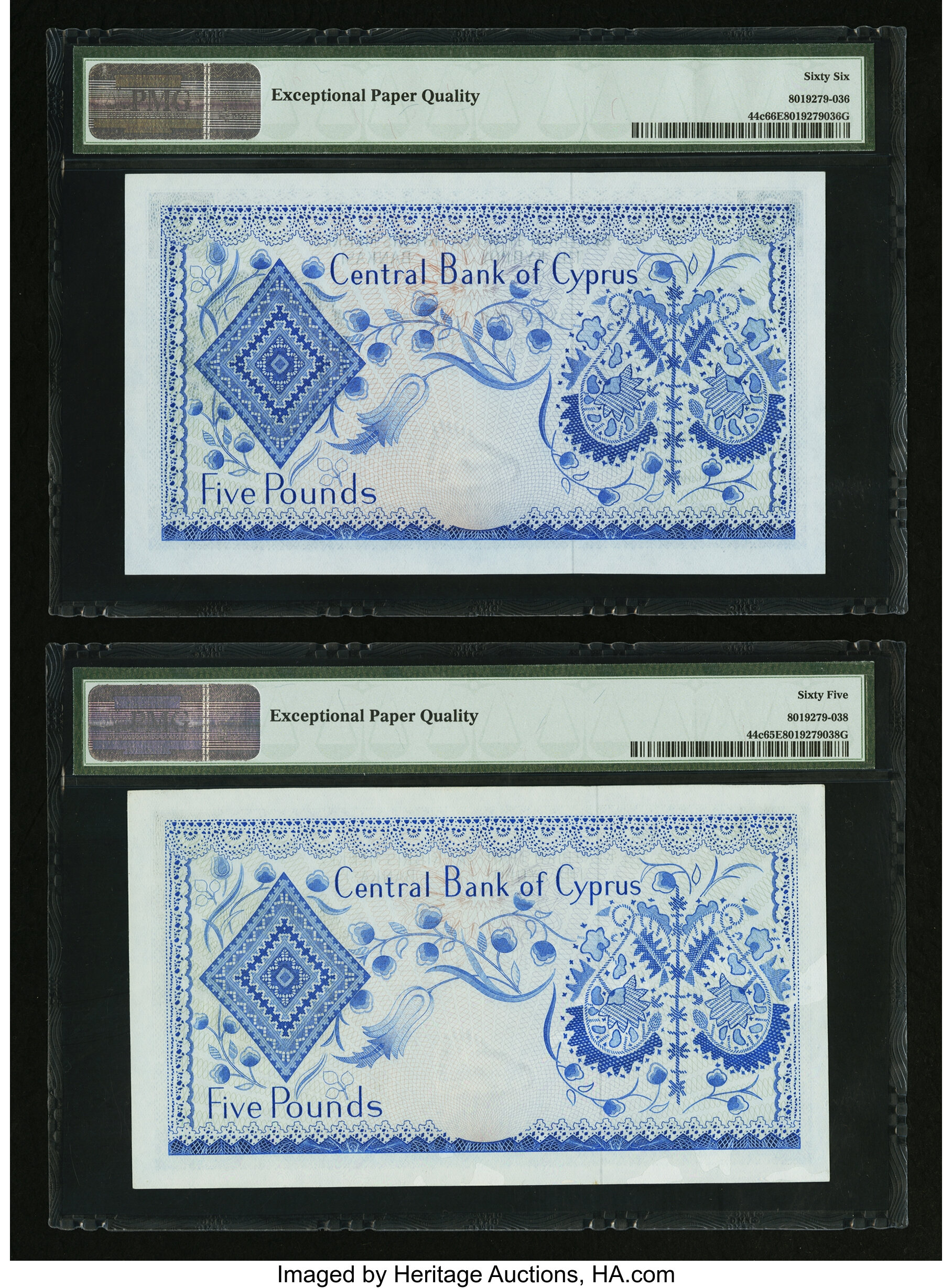 image for: Cyprus  5 pounds (B304h)