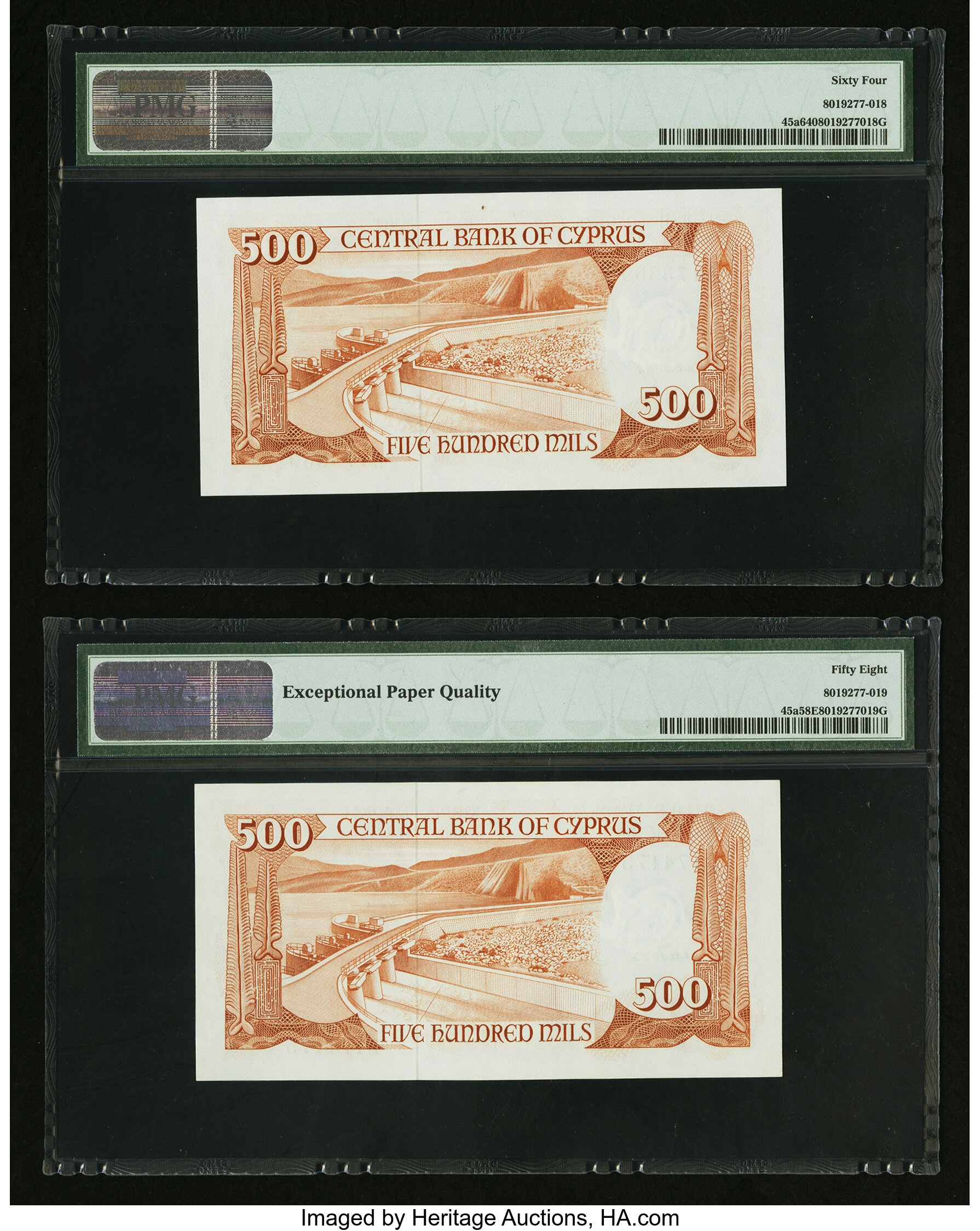 image for: Cyprus  500 mils (B305a)