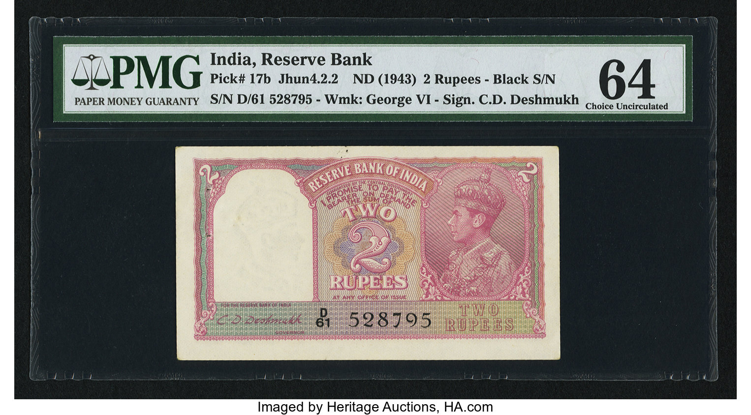 image for: India  2 rupees (B201b)
