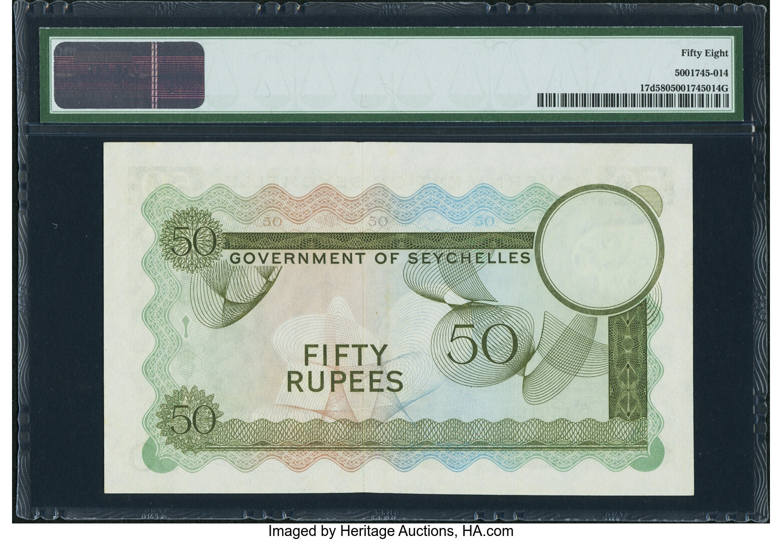 image for: Seychelles  50 rupees (B124e)