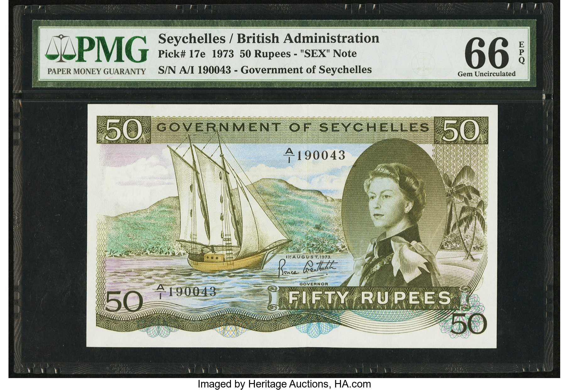 image for: Seychelles  50 rupees (B124d)