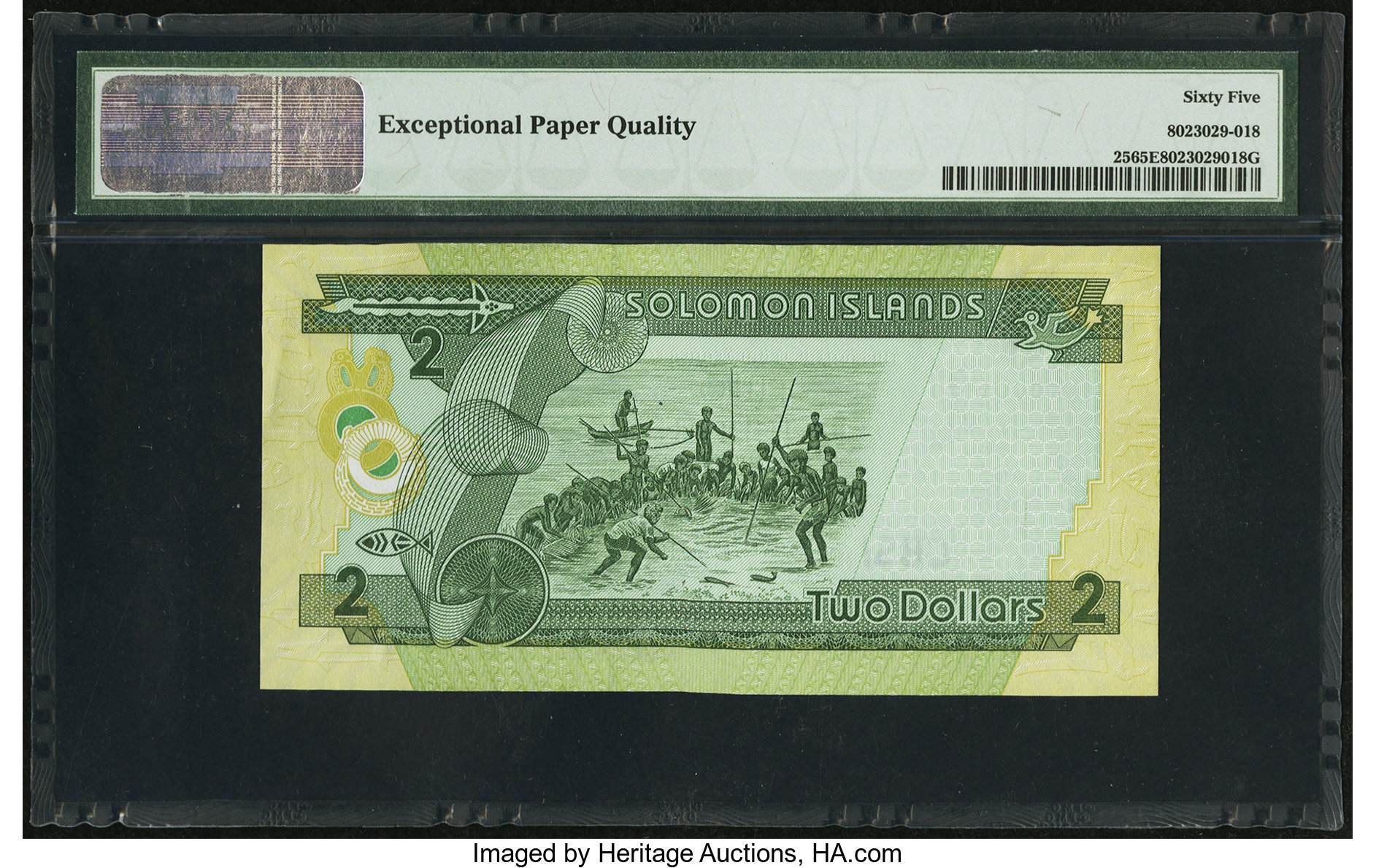 image for: Solomon Islands  2 dollars (B215a)