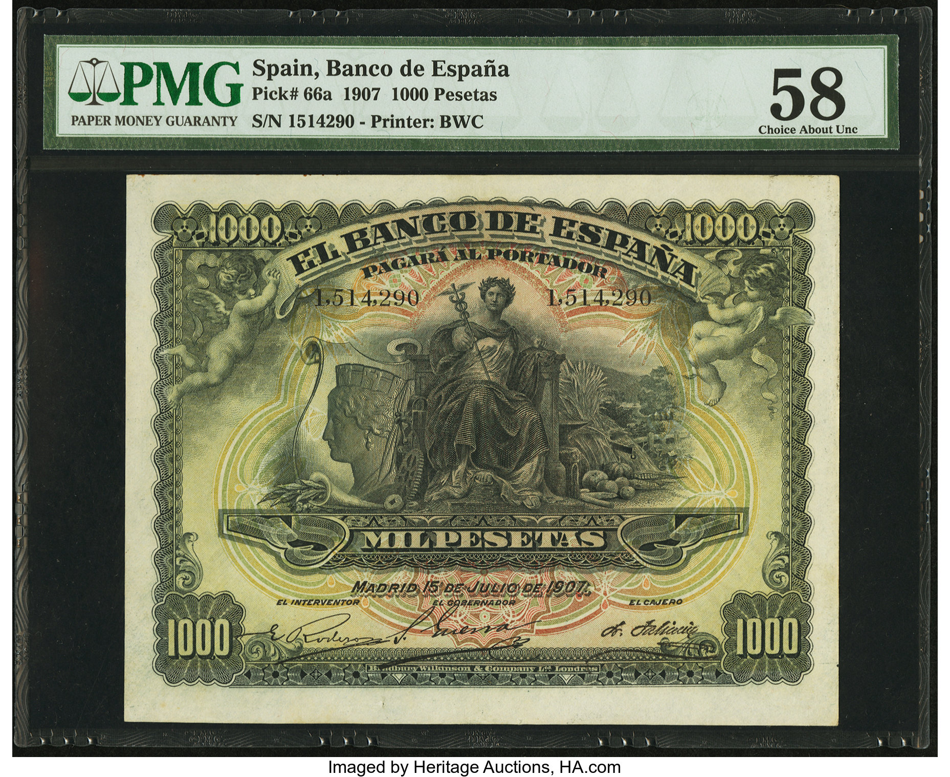 image for: Spain  1,000 pesetas(B507as1)
