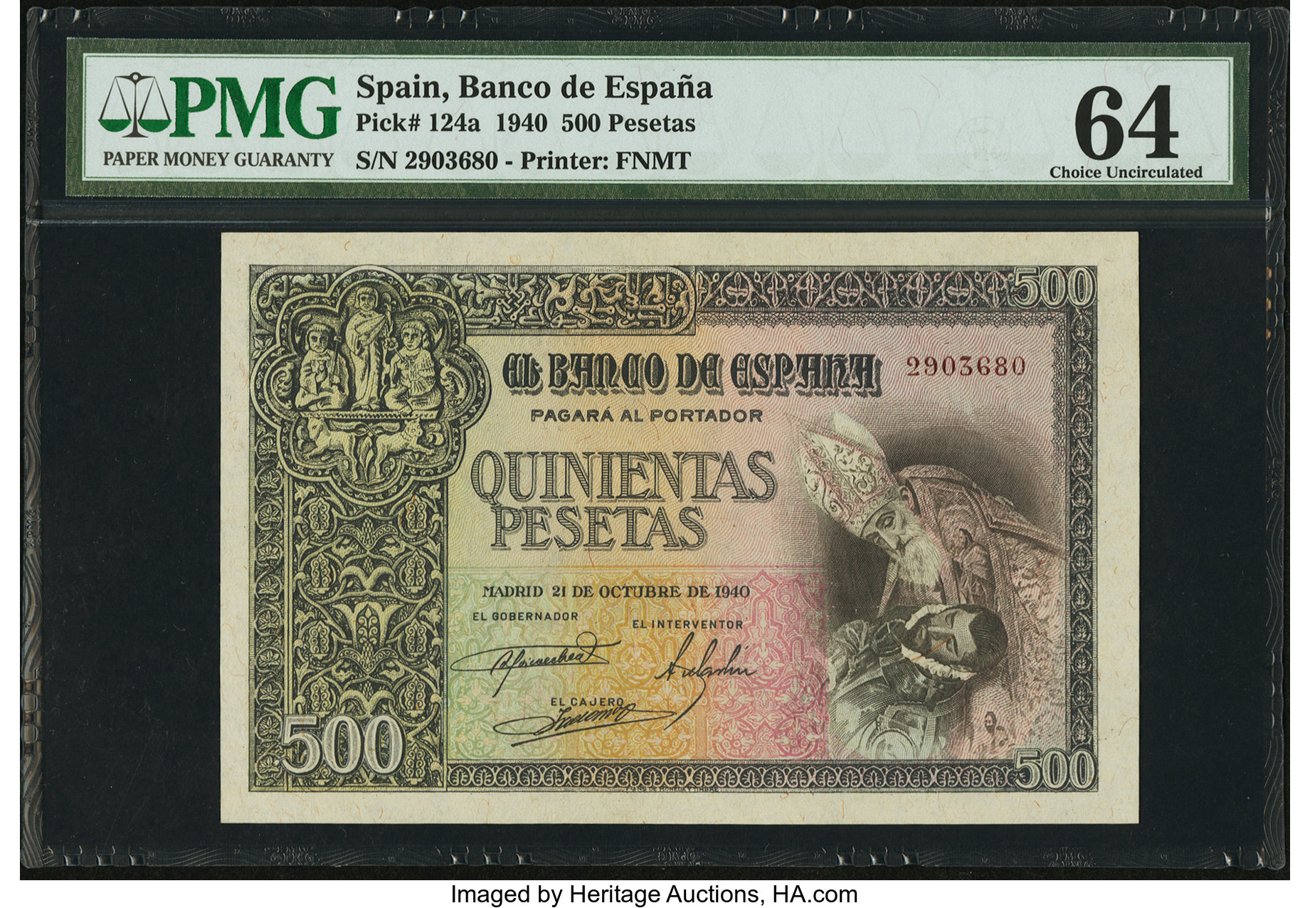image for: Spain  500 pesetas (B590a)