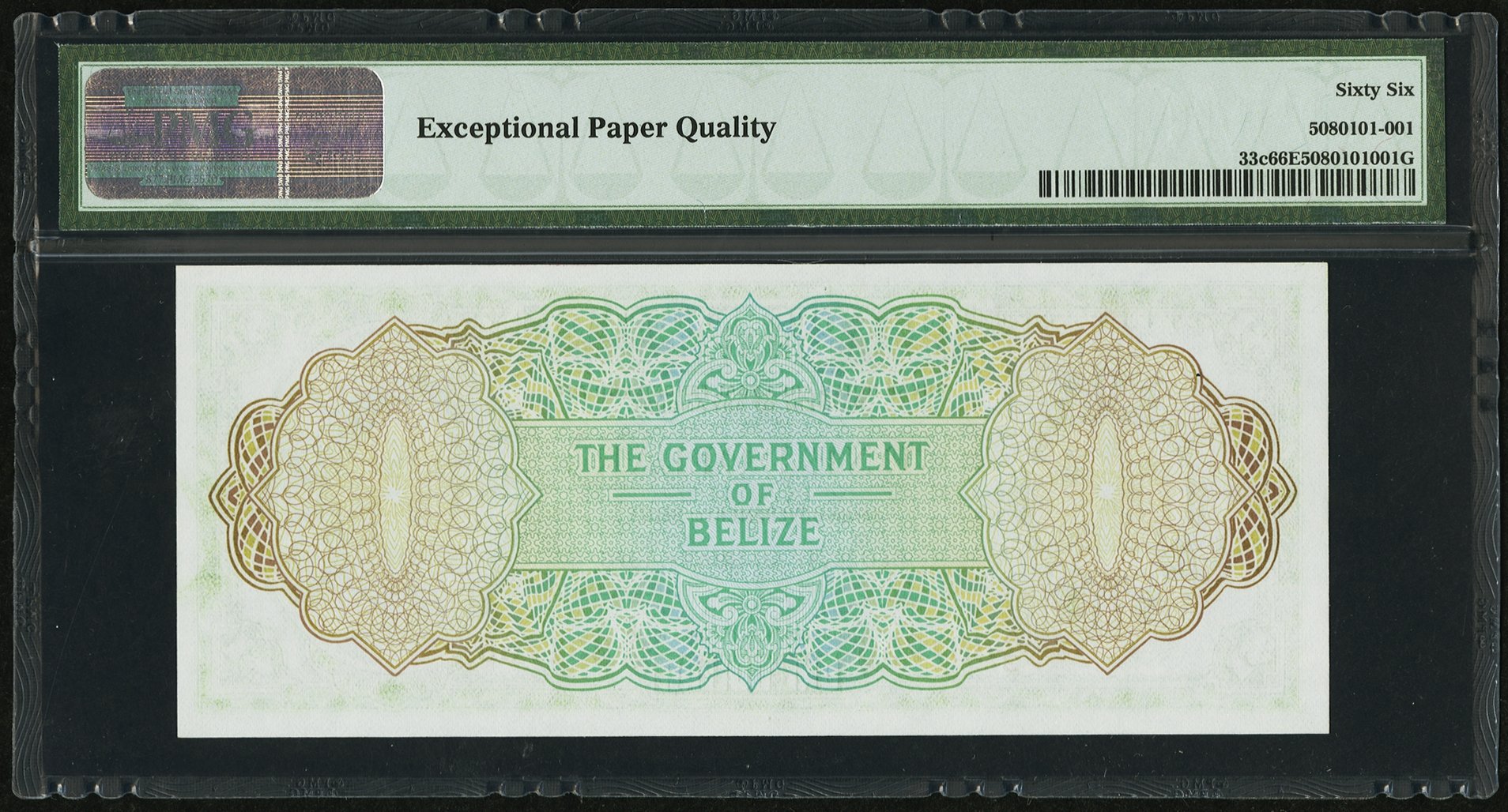 image for: Belize  1 dollar (B101a)
