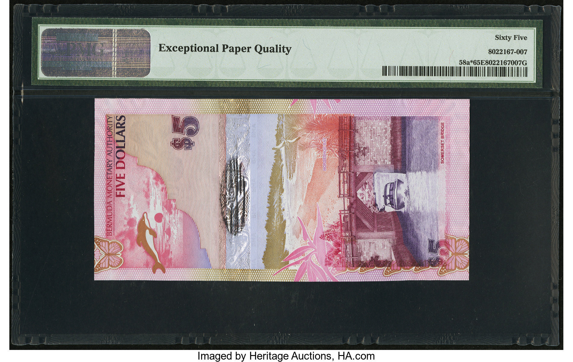 image for: Bermuda  5 dollars (B231az)