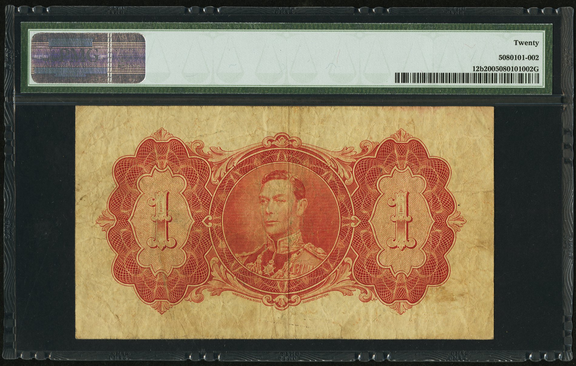 image for: British Guiana  1 dollar(B107c)