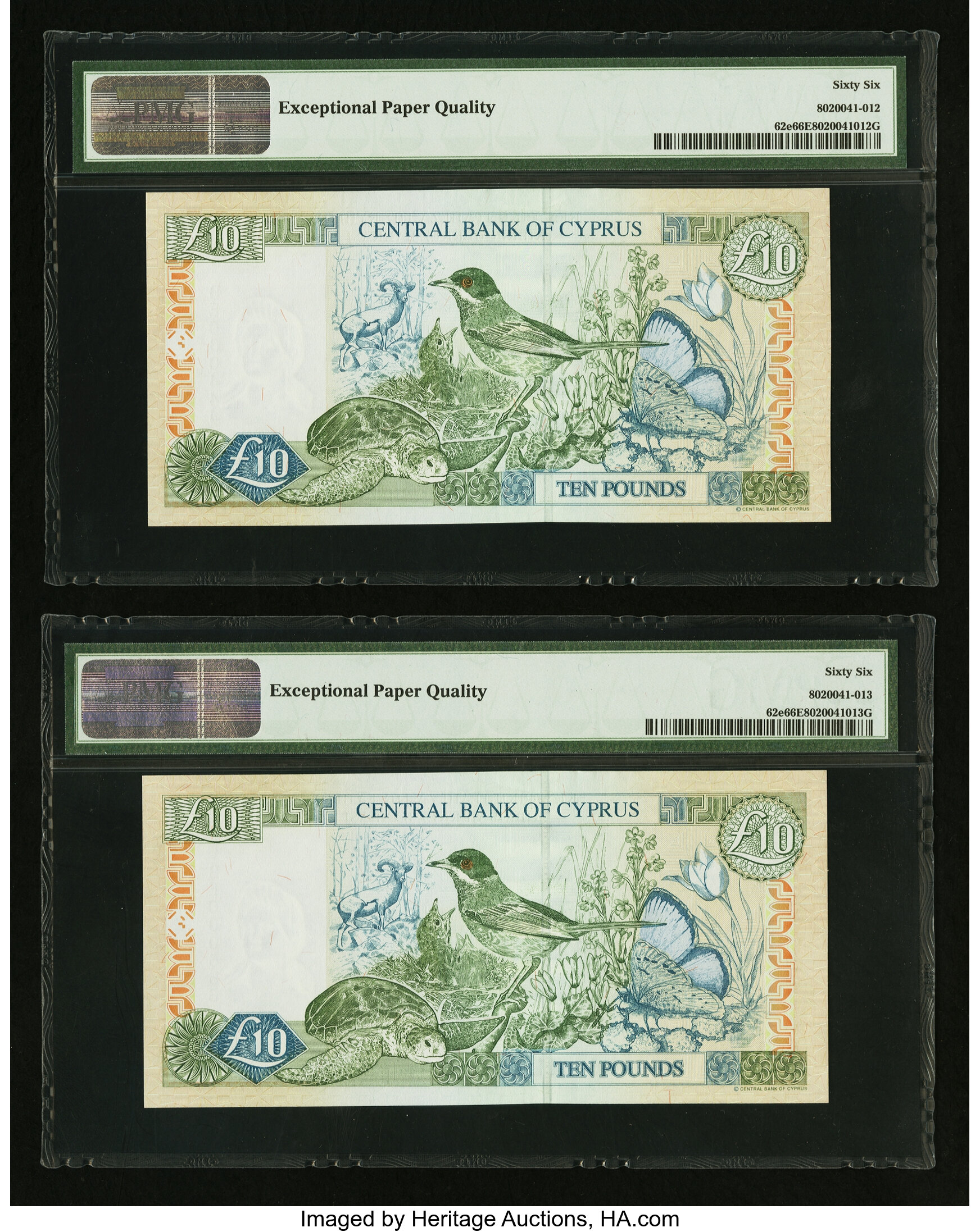 image for: Cyprus  10 pounds (B320e)