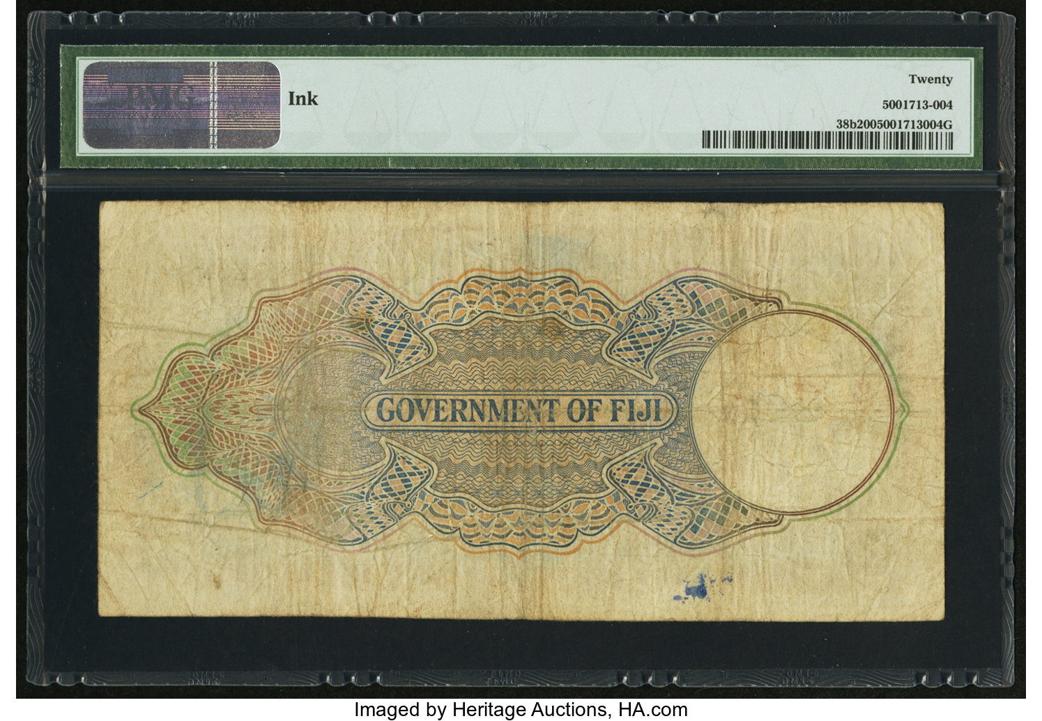 image for: Fiji  10 shillings(B314h)