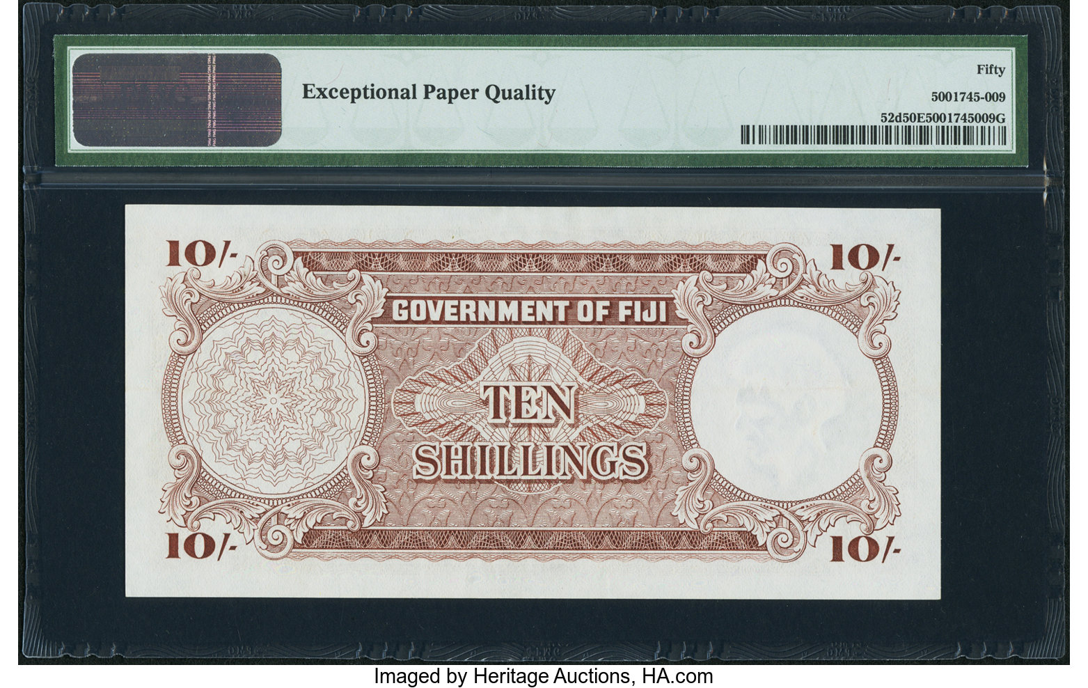 image for: Fiji  10 shillings (B329t)