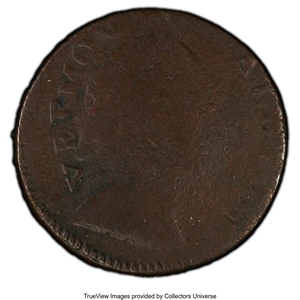 image for: 1785 Vermont Copper, Immune Columbia, RR-1, Bressett 26-Z, W-2250, Low R.6, Good 6 PCGS. ...