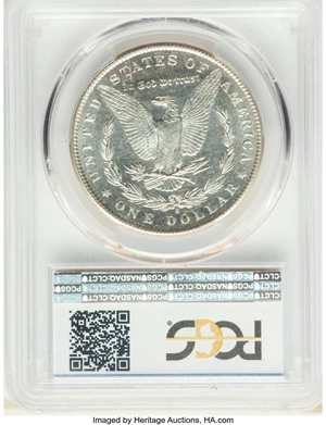 image for: 1900-S $1 MS64 Prooflike PCGS. PCGS Population: (86/28). NGC Census: (69/9). CDN: $1,100 Whsle. Bid for NGC/PCGS MS64. Mint...