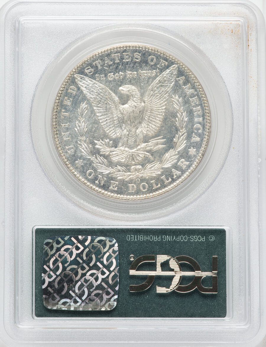 image for: 1902-O $1 MS64 Deep Mirror Prooflike PCGS. PCGS Population: (25/4). NGC Census: (56/12). CDN: $2,500 Whsle. Bid for NGC/PCG...
