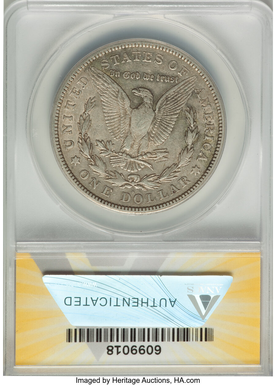 image for: 1921-S $1 Thorn Head, VAM-1B6b, Hitlist-40, XF45 ANACS....