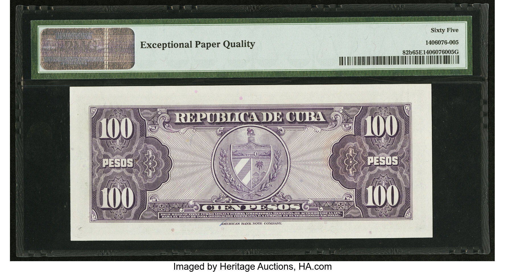 image for: Cuba  100 pesos (B806b)