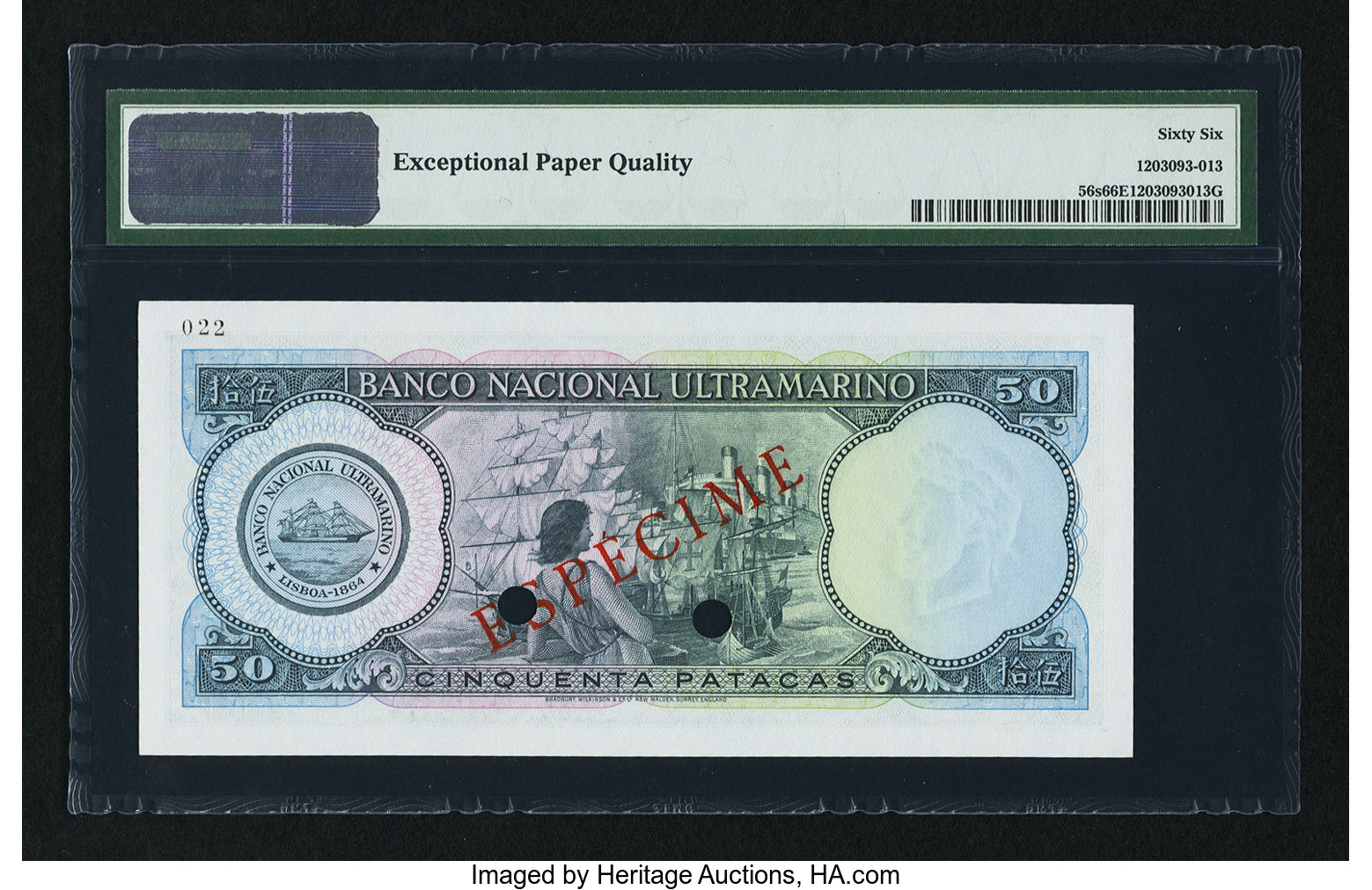 image for: Macau  50 patacas (B048js)