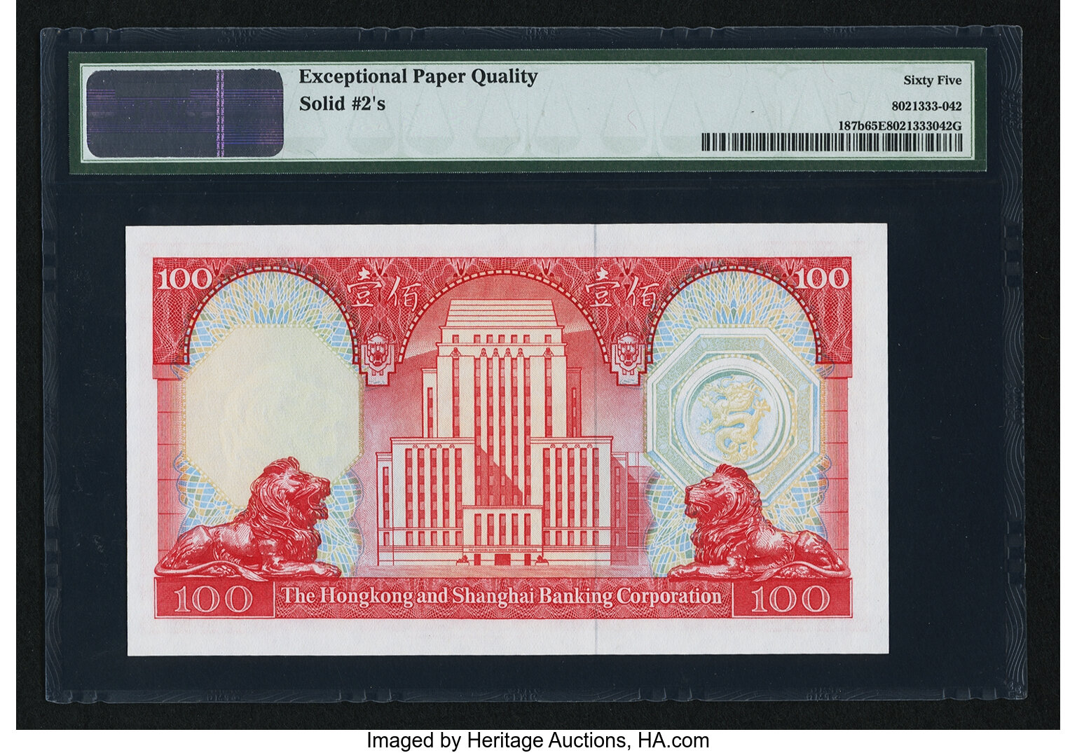 image for: Hong Kong  100 dollars (B668gs)