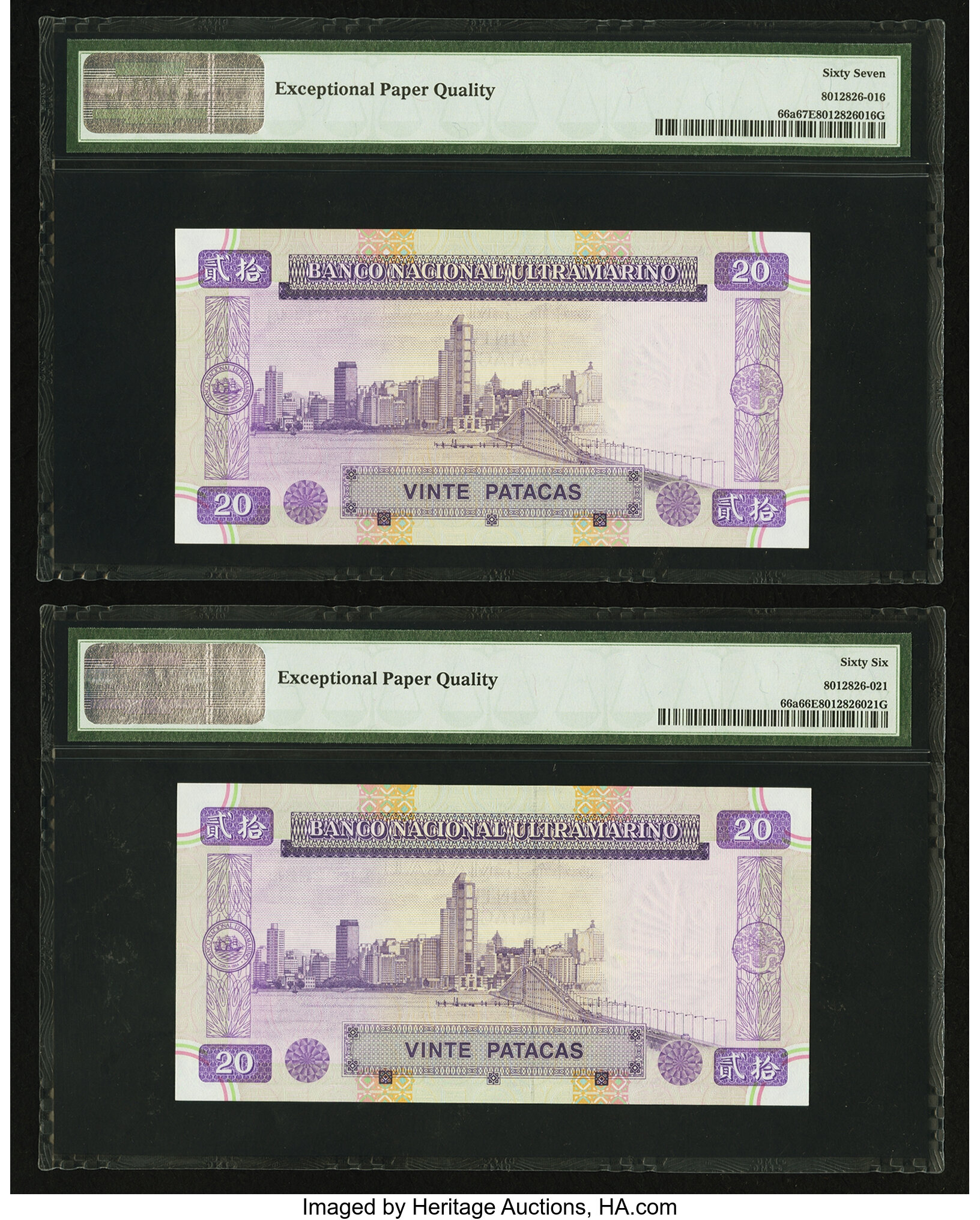 image for: Macau  20 patacas (B062as)