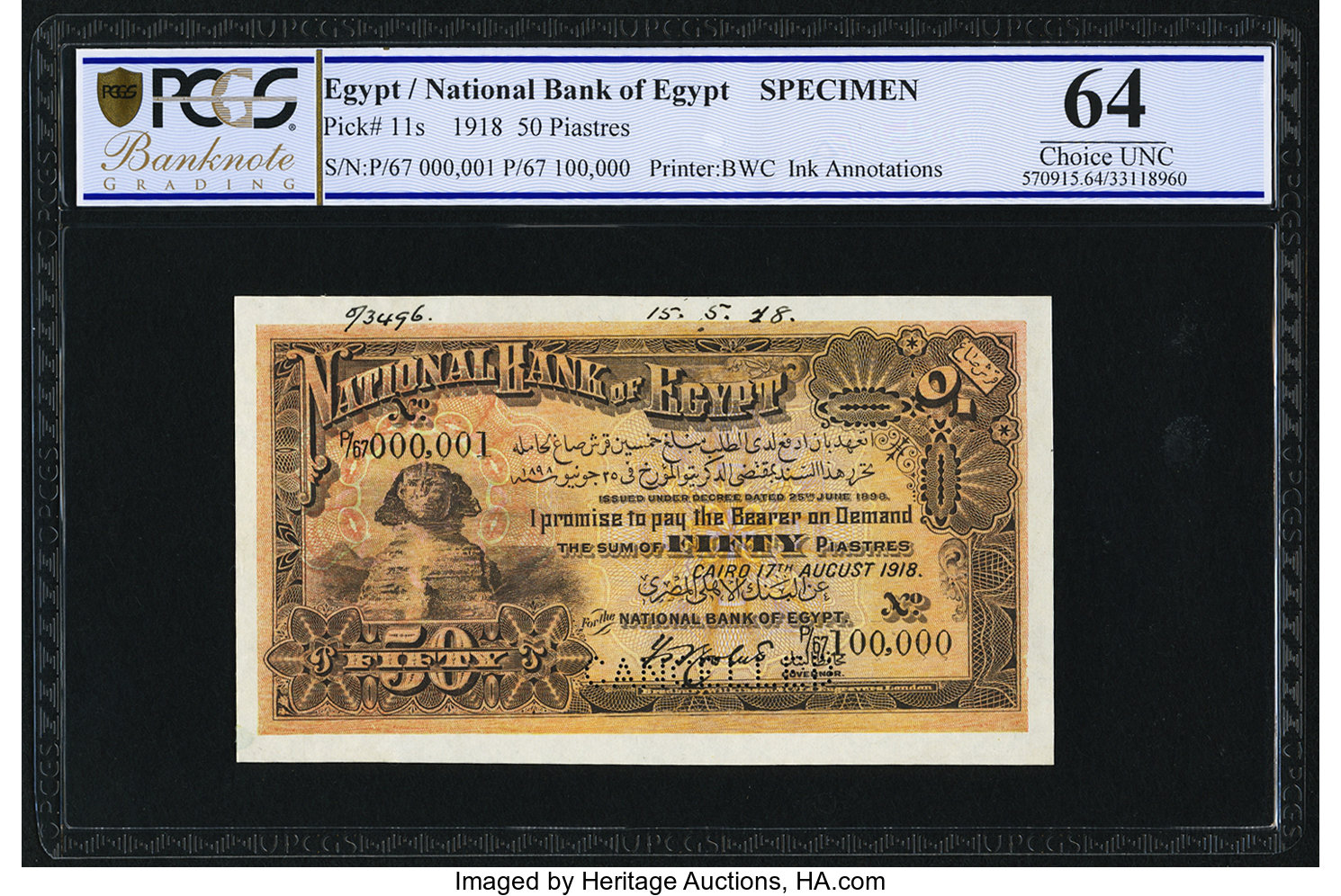 image for: Egypt  50 piastres(B109s2)