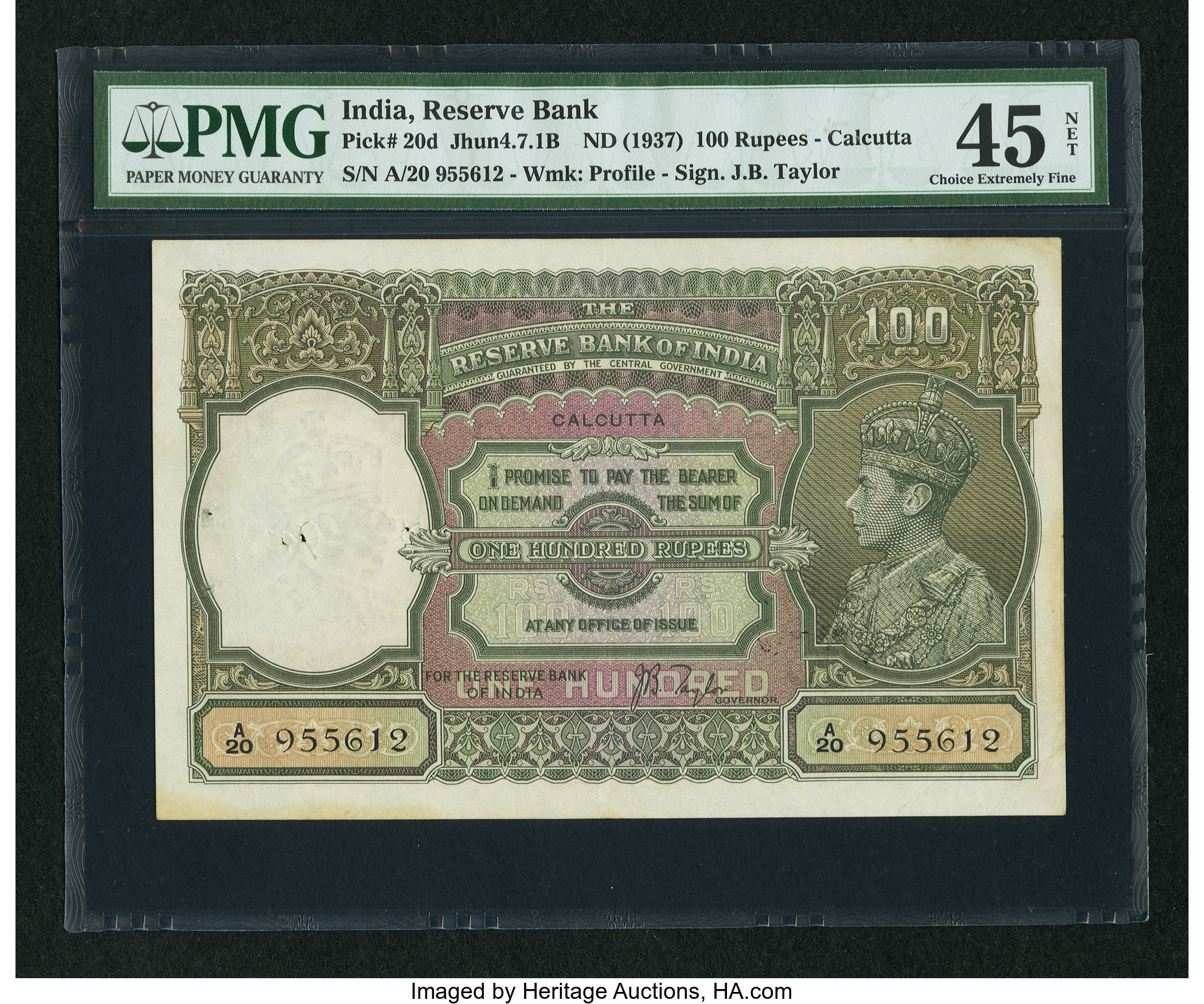 image for: India  100 rupees (B204a4)
