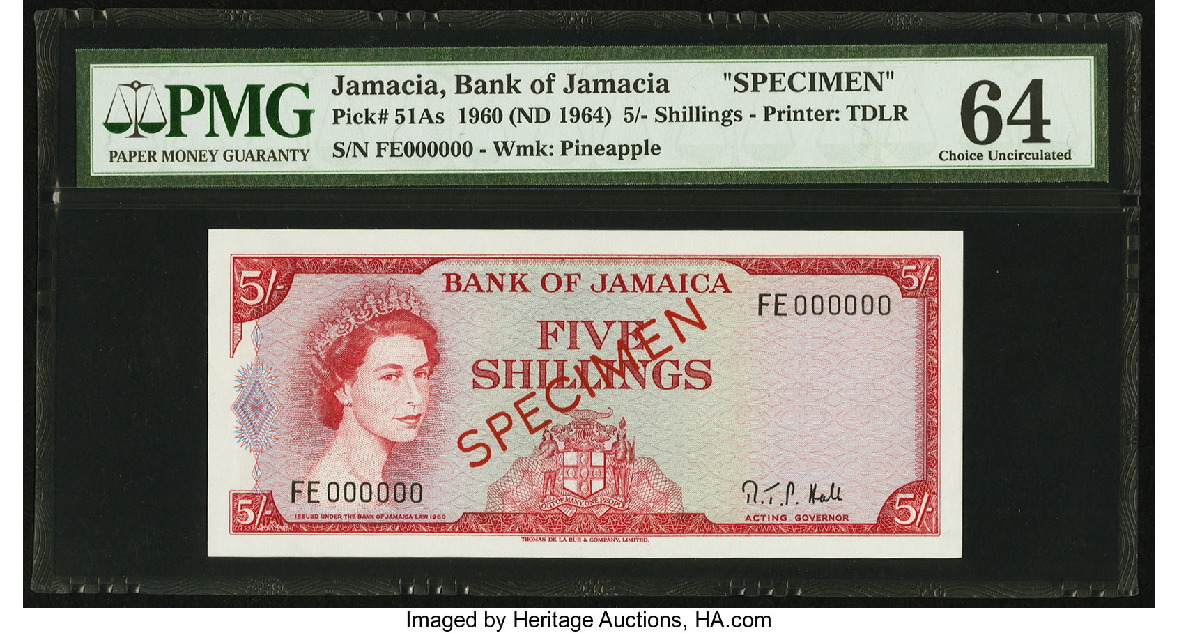 image for: Jamaica  1 pound (B206ds)