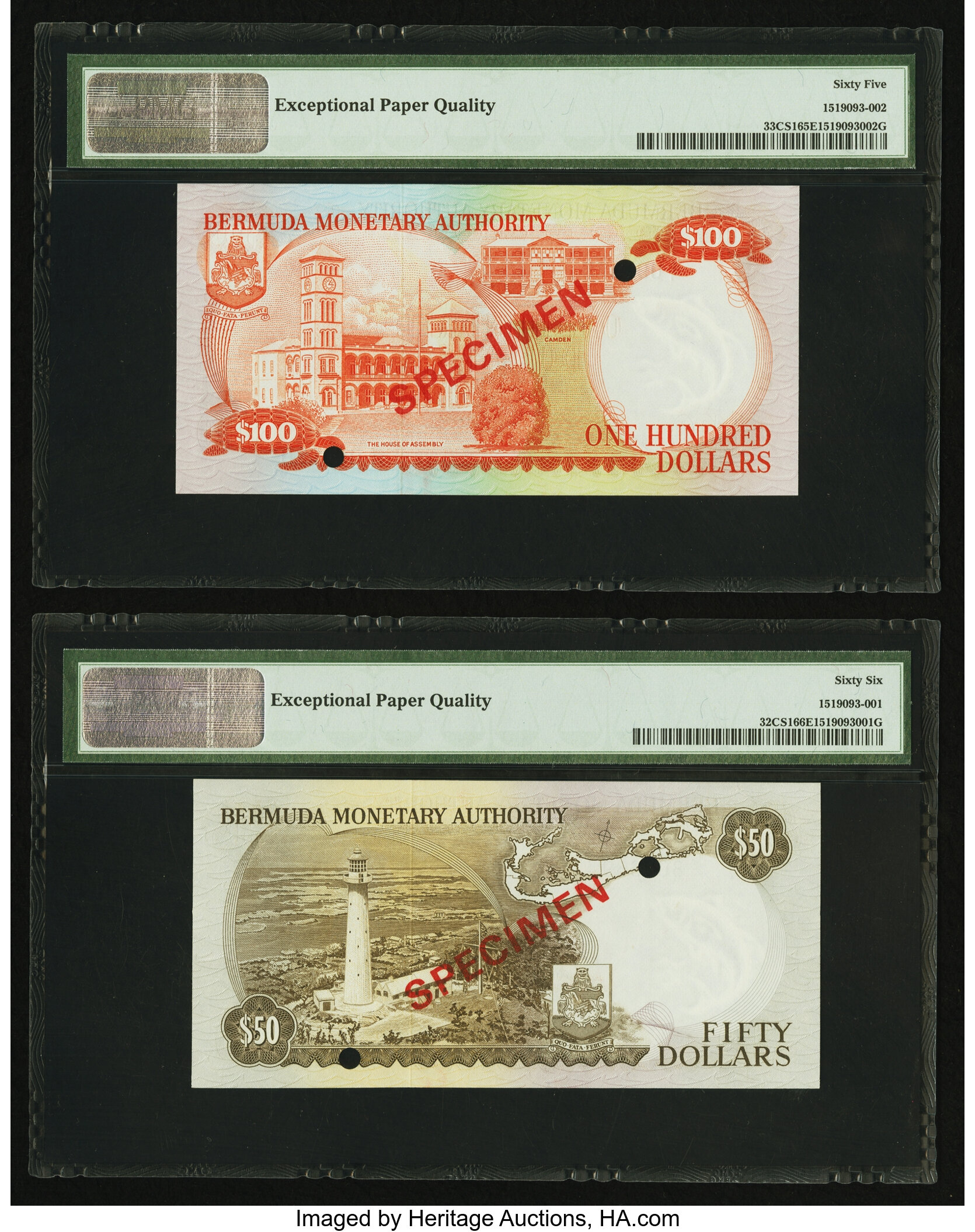image for: Bermuda  50 dollars (B205bs3)