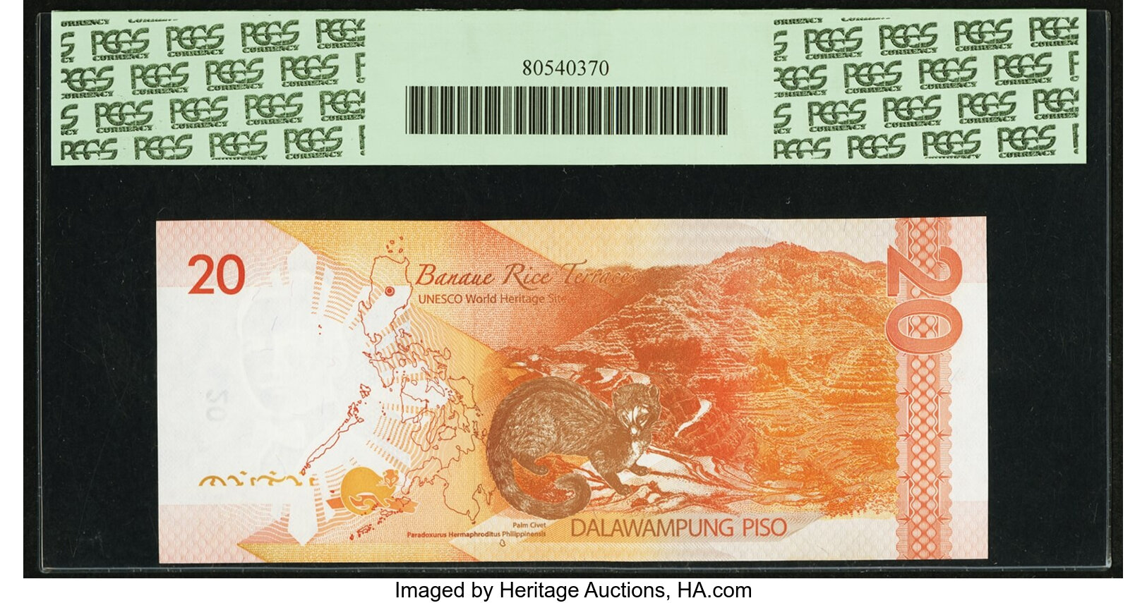 image for: Philippines  20 piso (pesos) (B1077a)