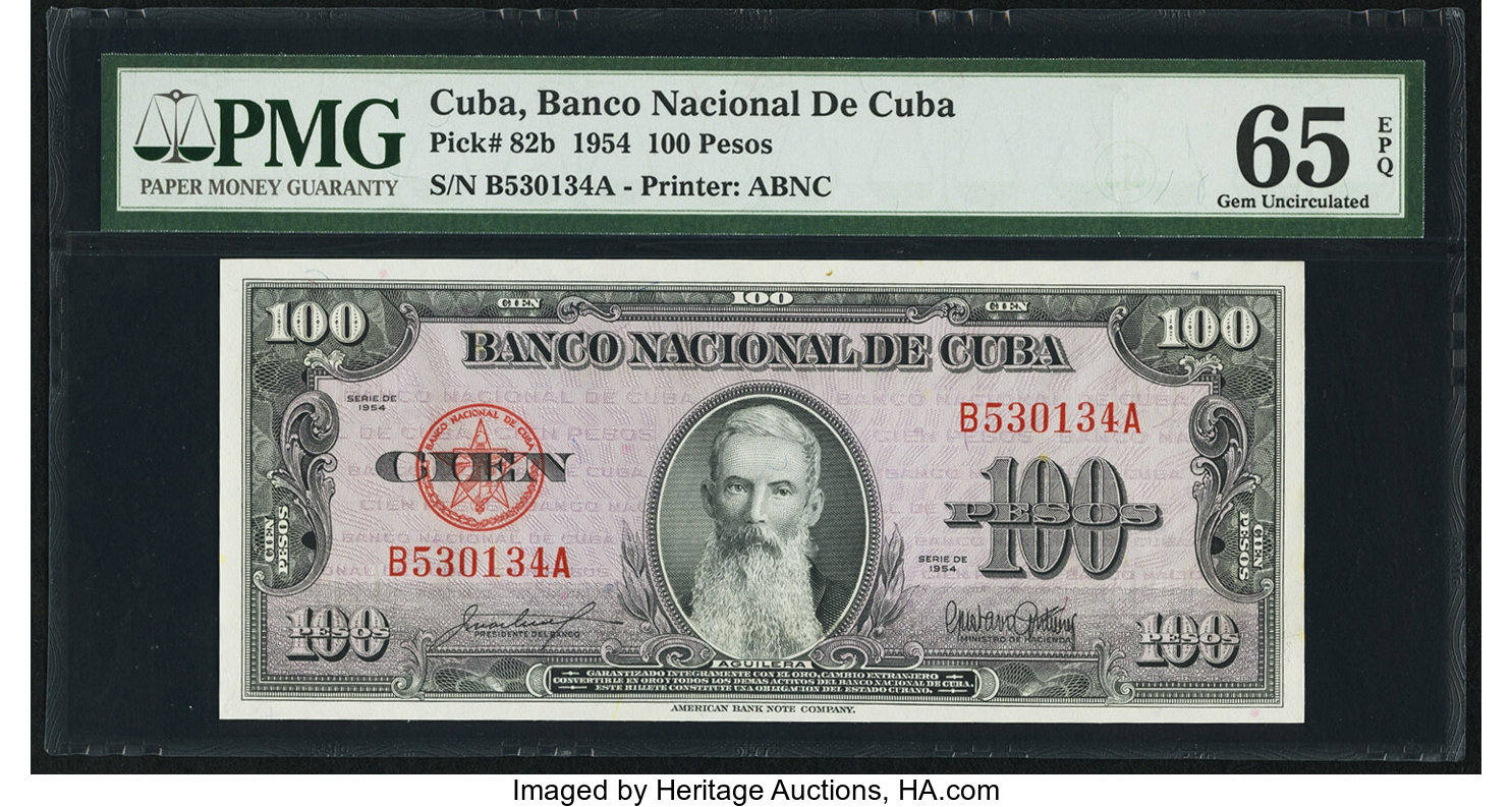 image for: Cuba  100 pesos (B806c)