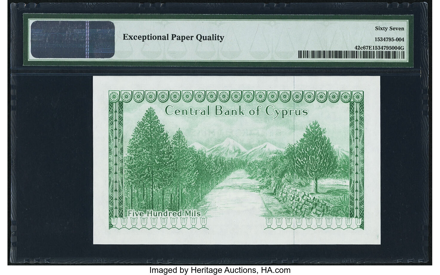 image for: Cyprus  500 mils (B302es2)