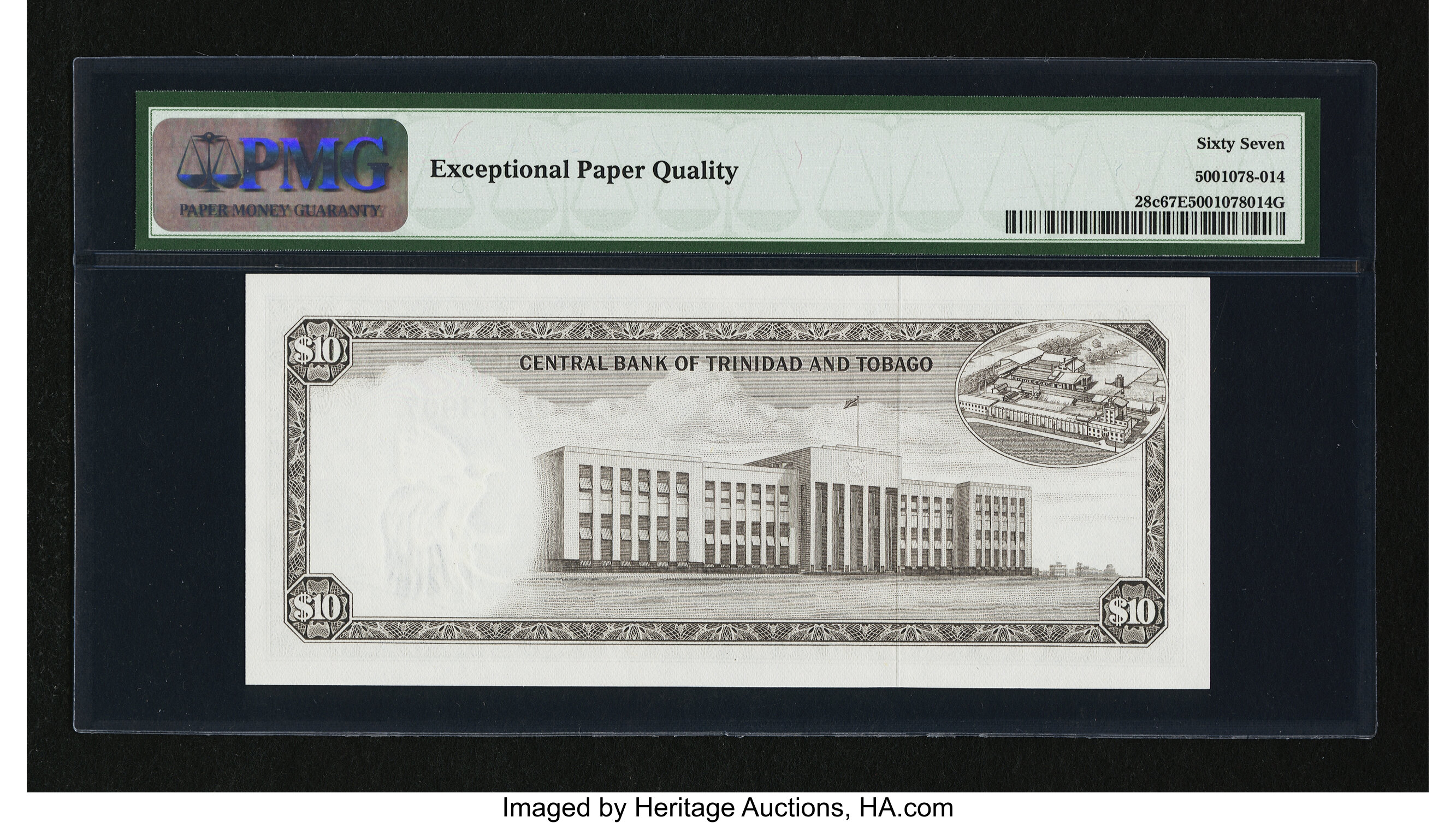 image for: Trinidad and Tobago  10 dollars (B203at)