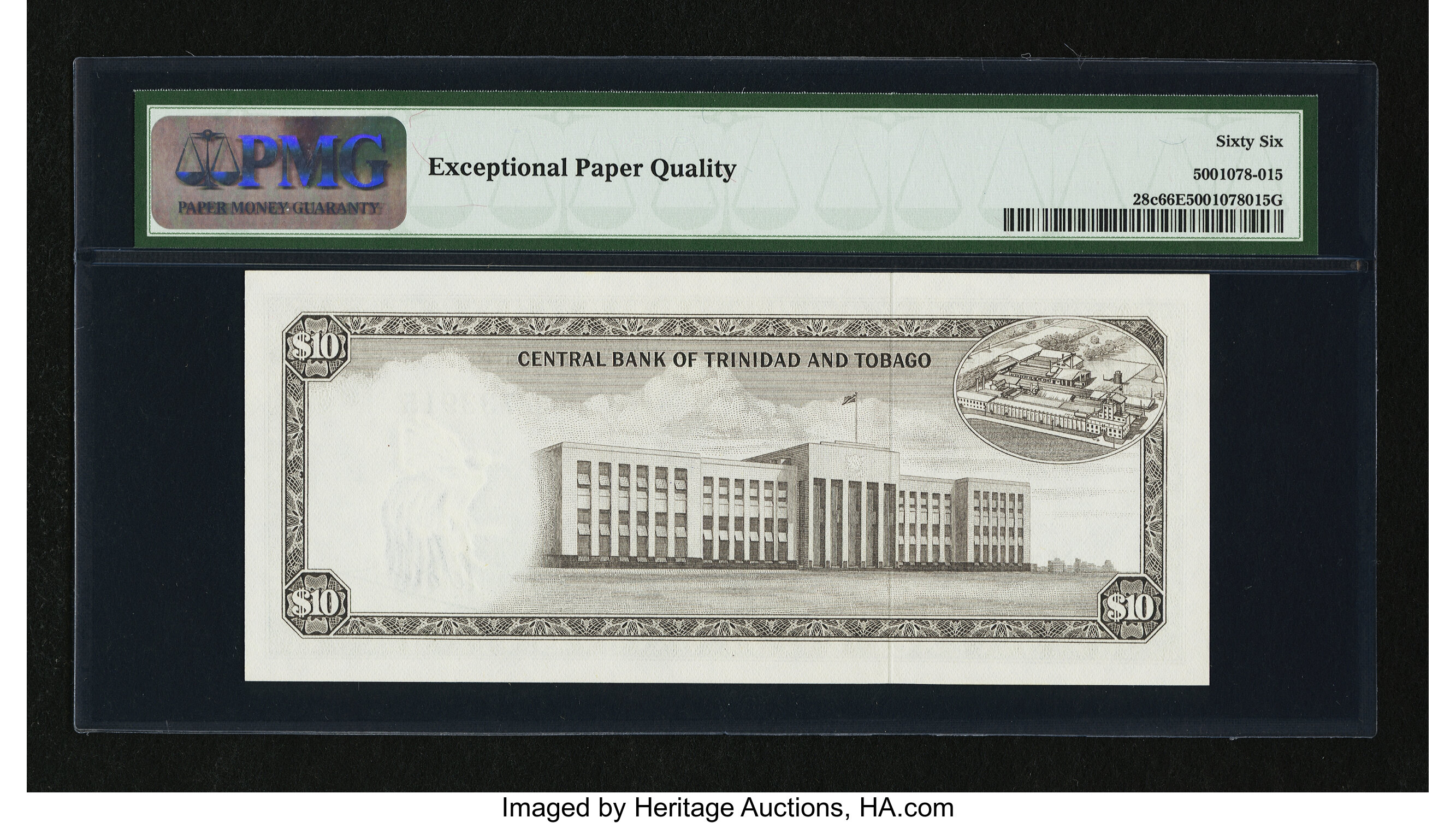 image for: Trinidad and Tobago  10 dollars (B203p)