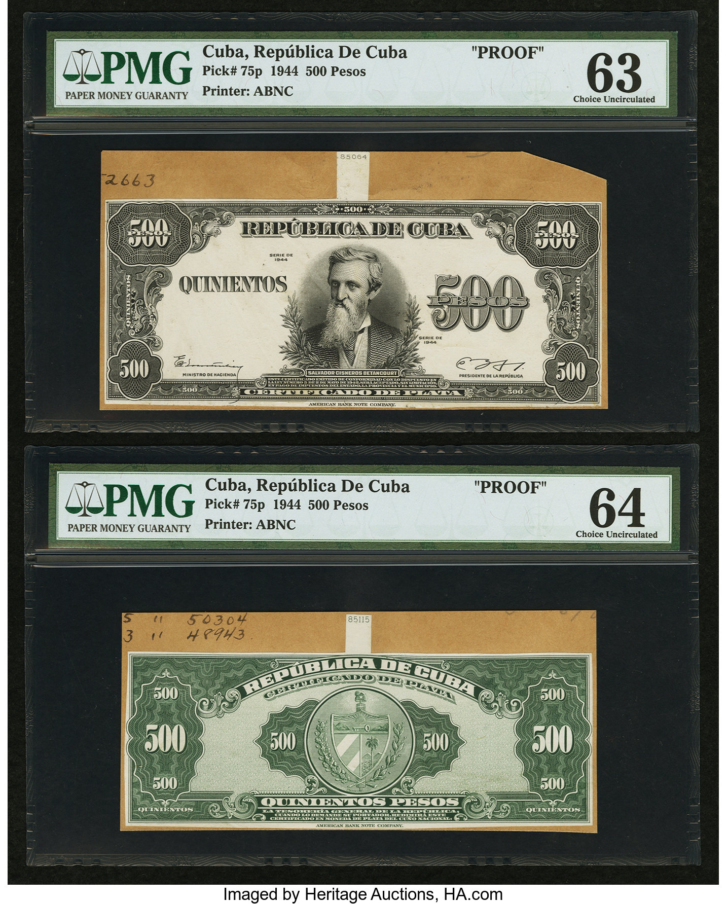 image for: Cuba  500 pesos(B407bs)