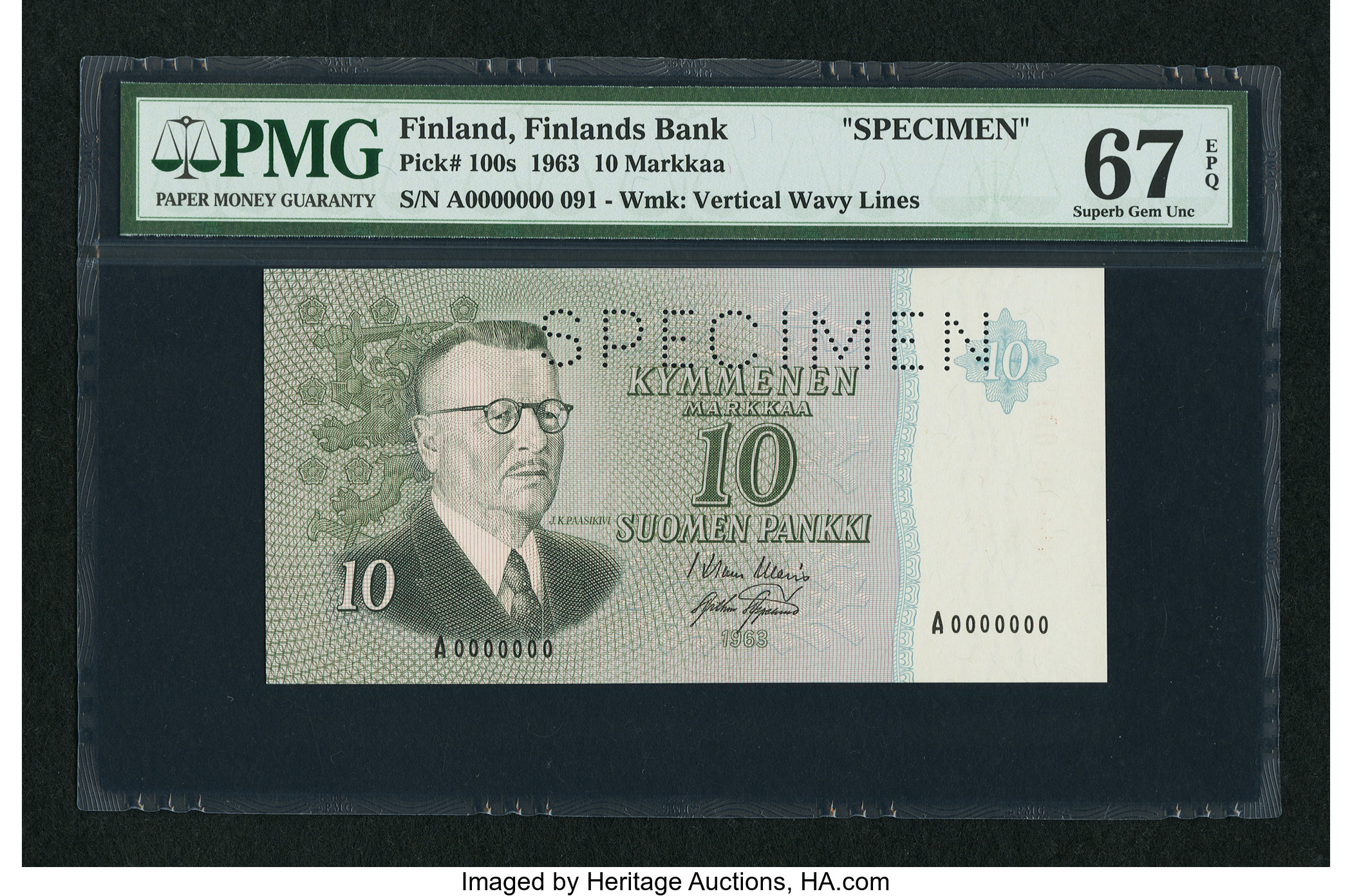 image for: Finland  10 markkaa / mark (B388as2)