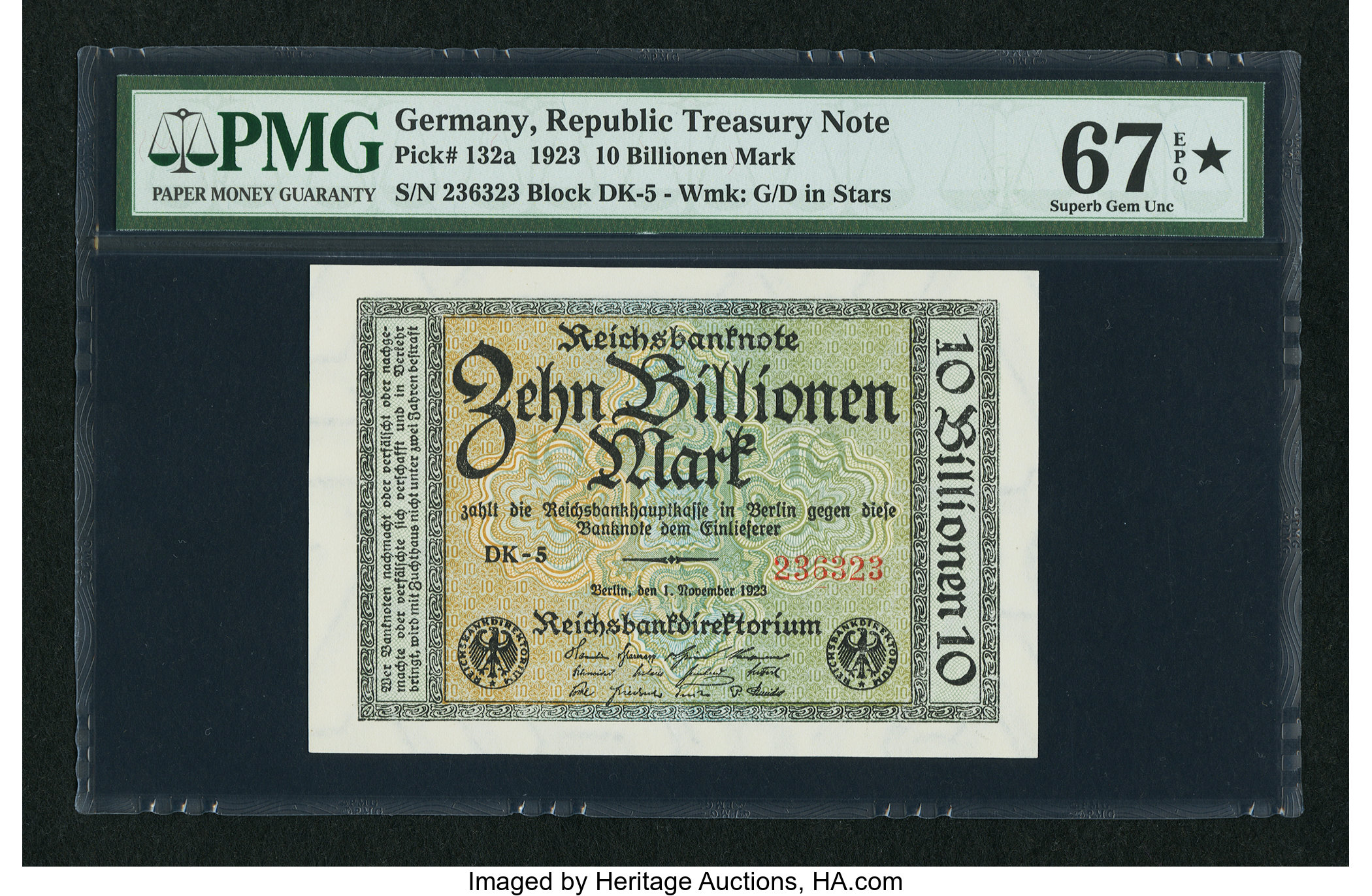 image for: Germany  10 billionen -10,000,000,000,000- mark (B304bs)