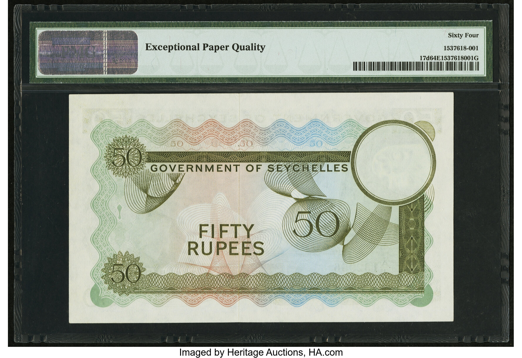 image for: Seychelles  50 rupees (B124e)