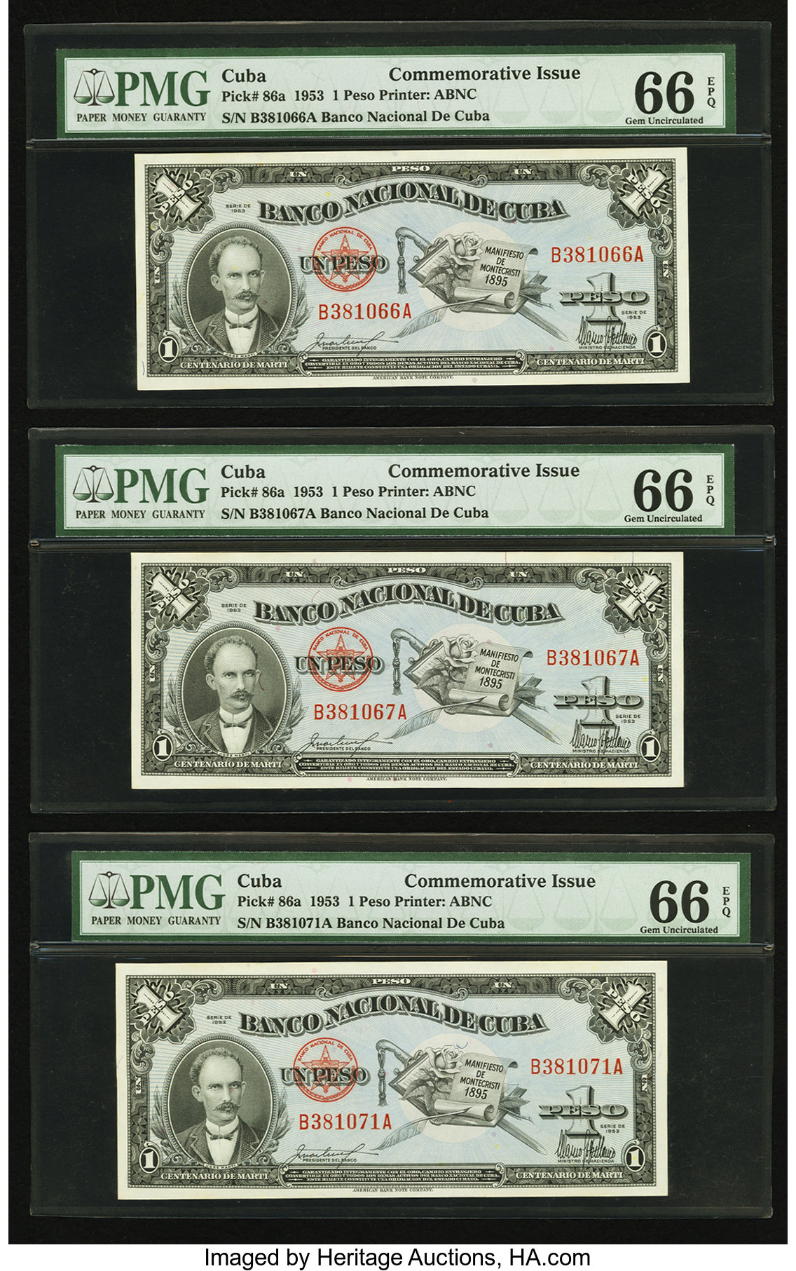 image for: Cuba  1 peso (B810a)