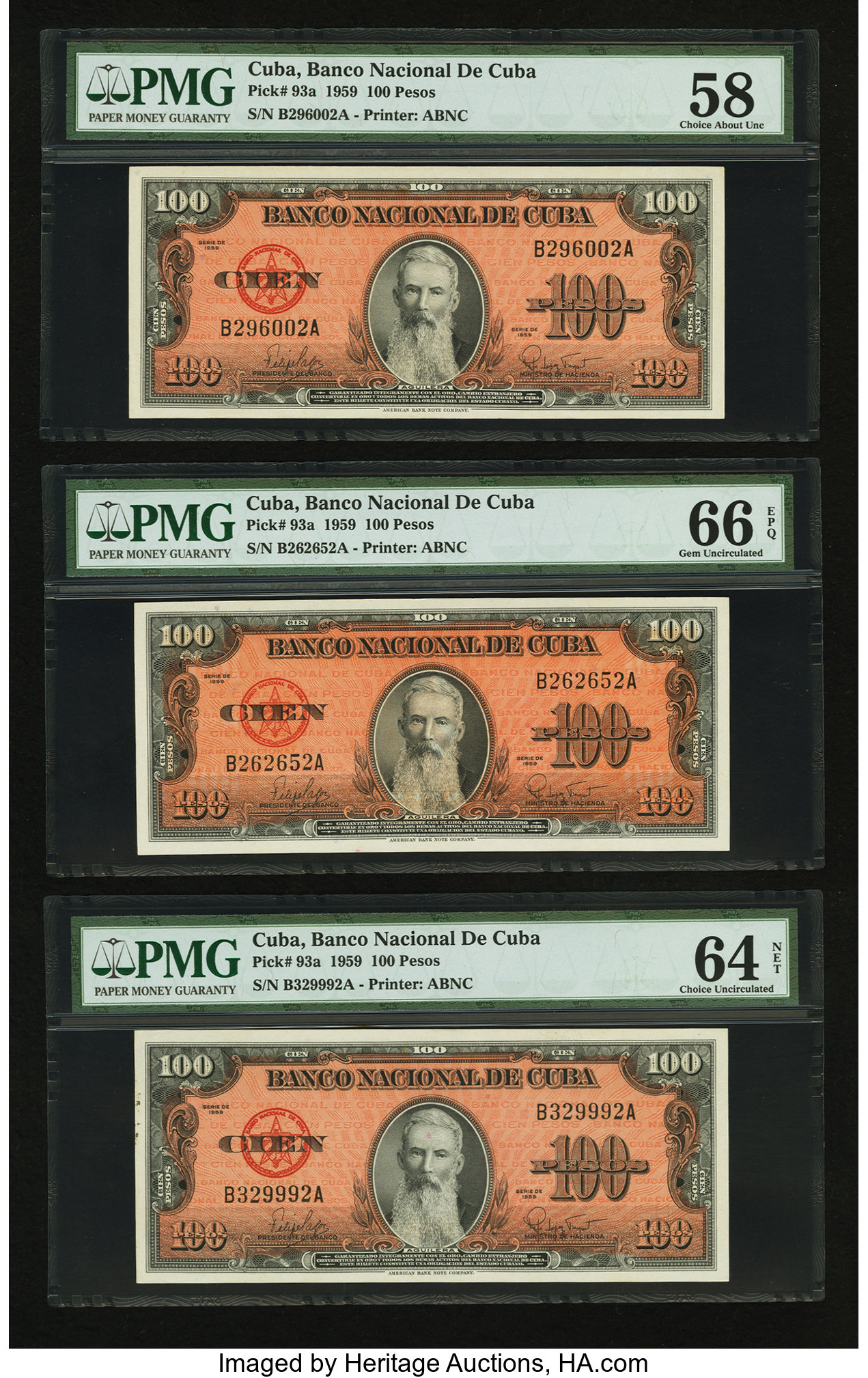 image for: Cuba  100 pesos (B816a)