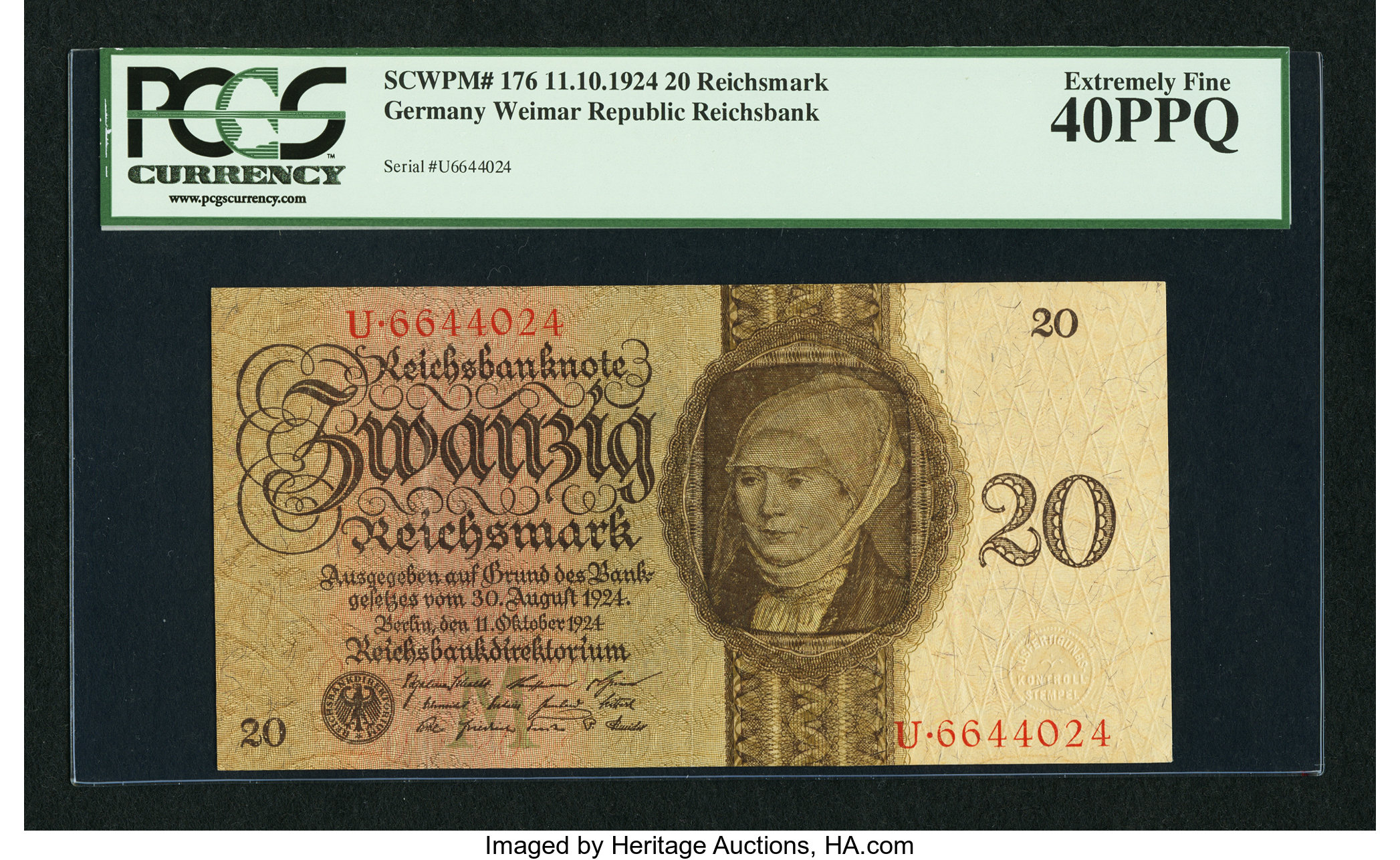 image for: Germany  20 reichsmark (B314a1)