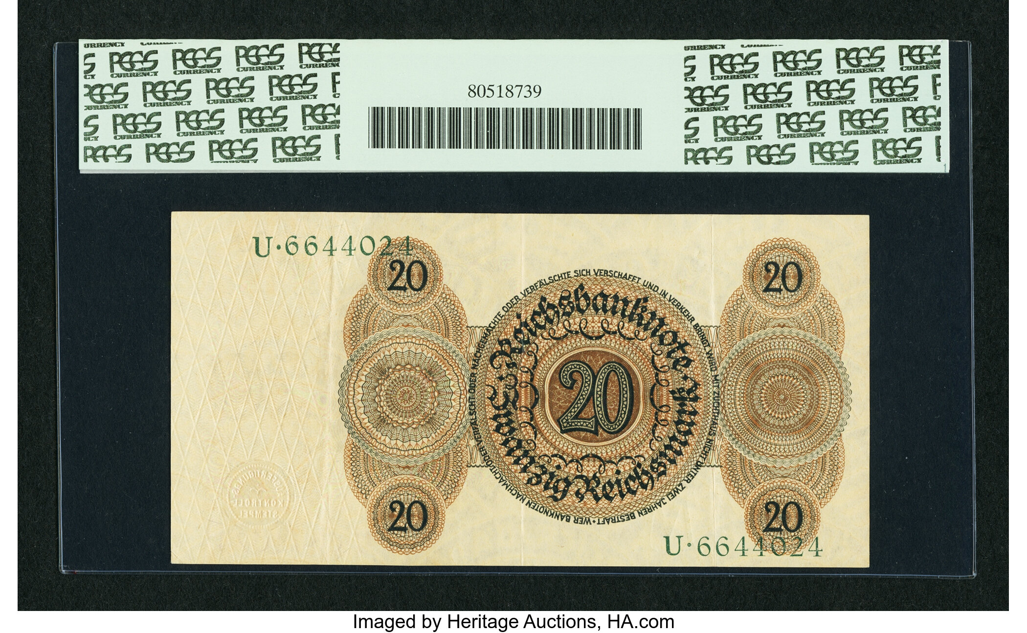 image for: Germany  20 reichsmark (B314a8)