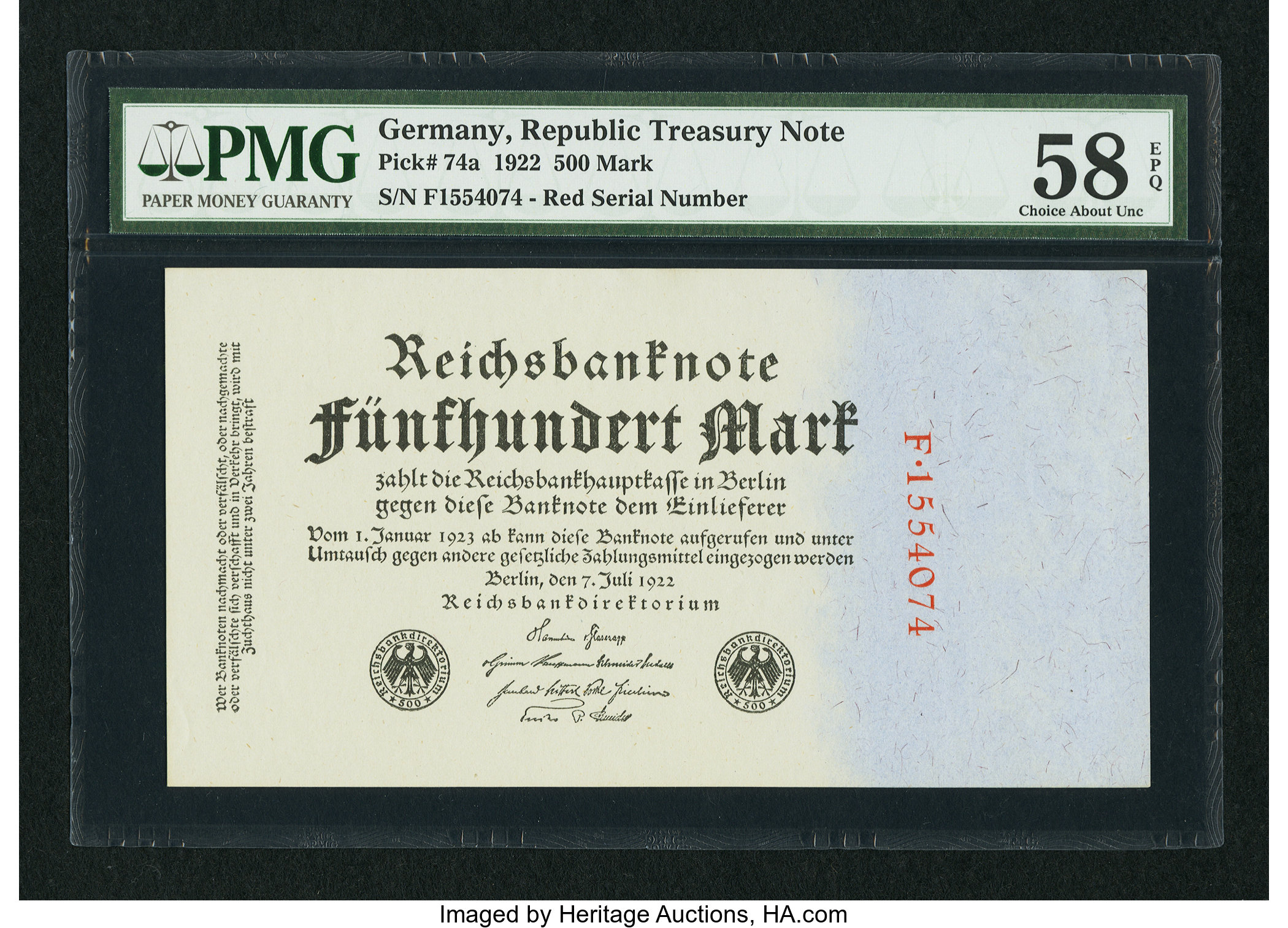 image for: Germany  500 mark (B227b)