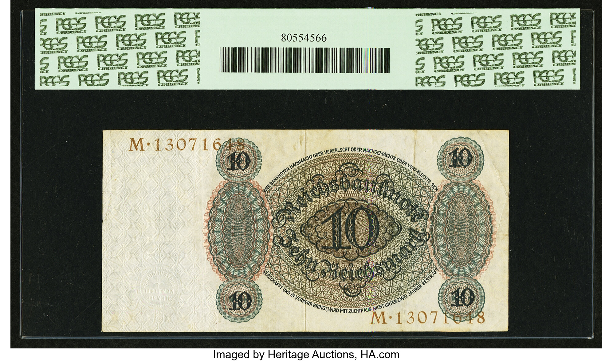 image for: Germany  10 reichsmark (B313a5)