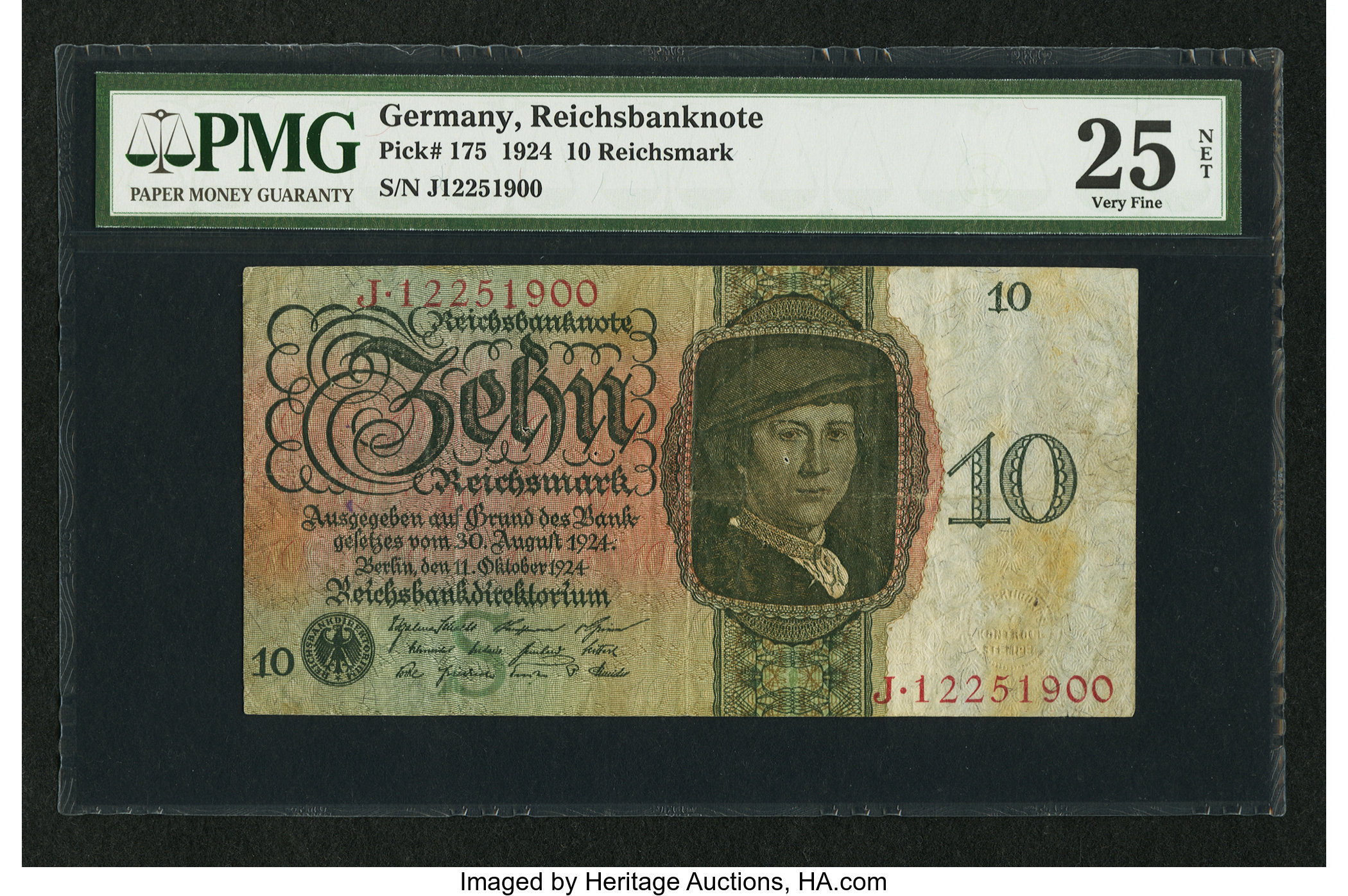 image for: Germany  10 reichsmark (B313a8)